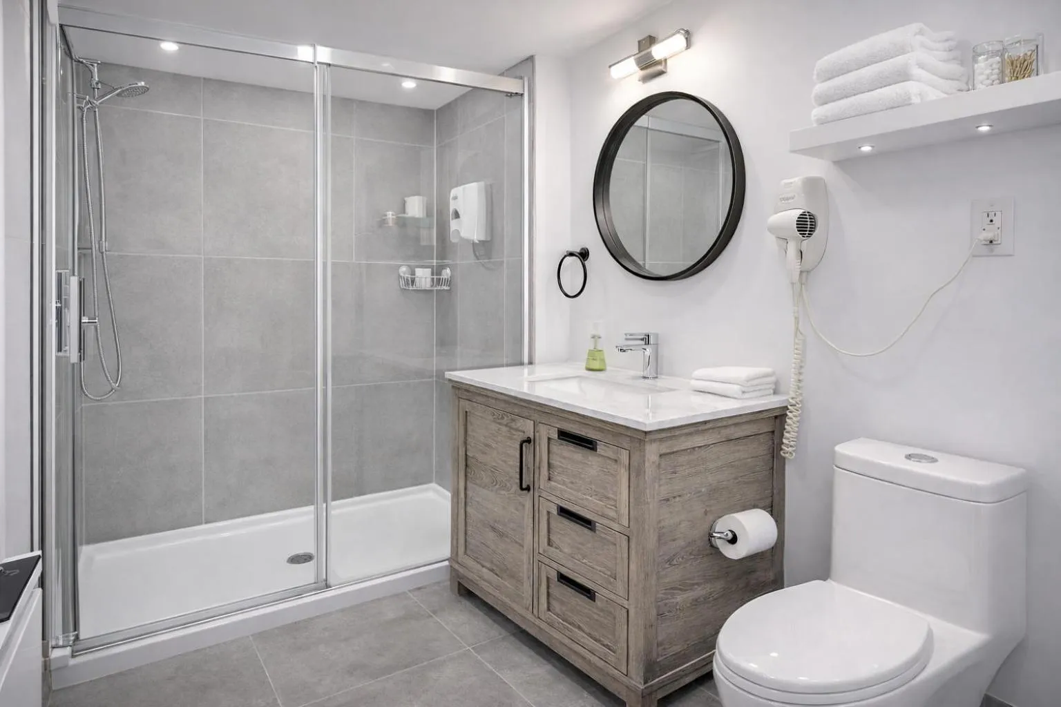 Bathroom in Auberge L'Orpailleur