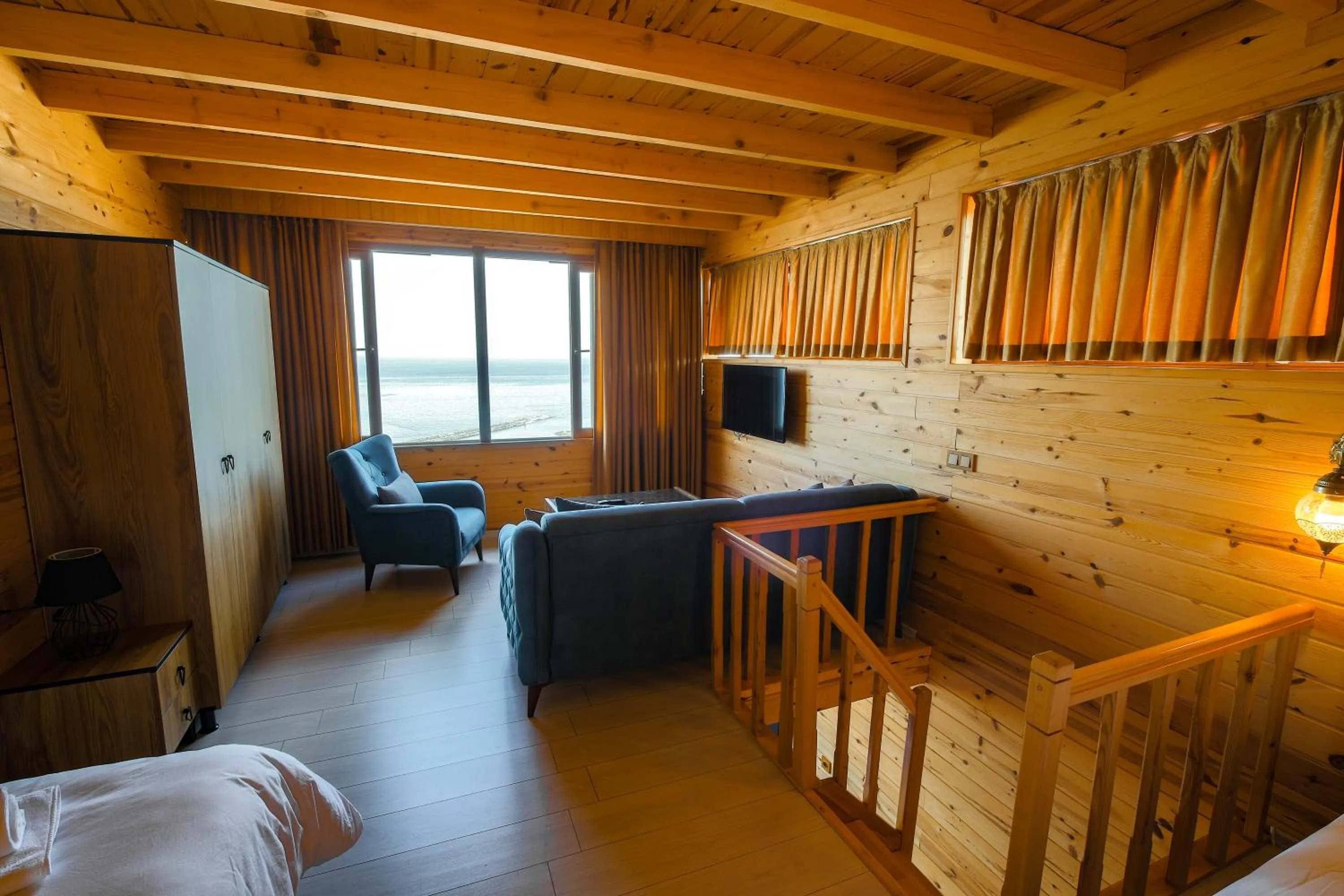 Bed in Sarı Köşk Hotel