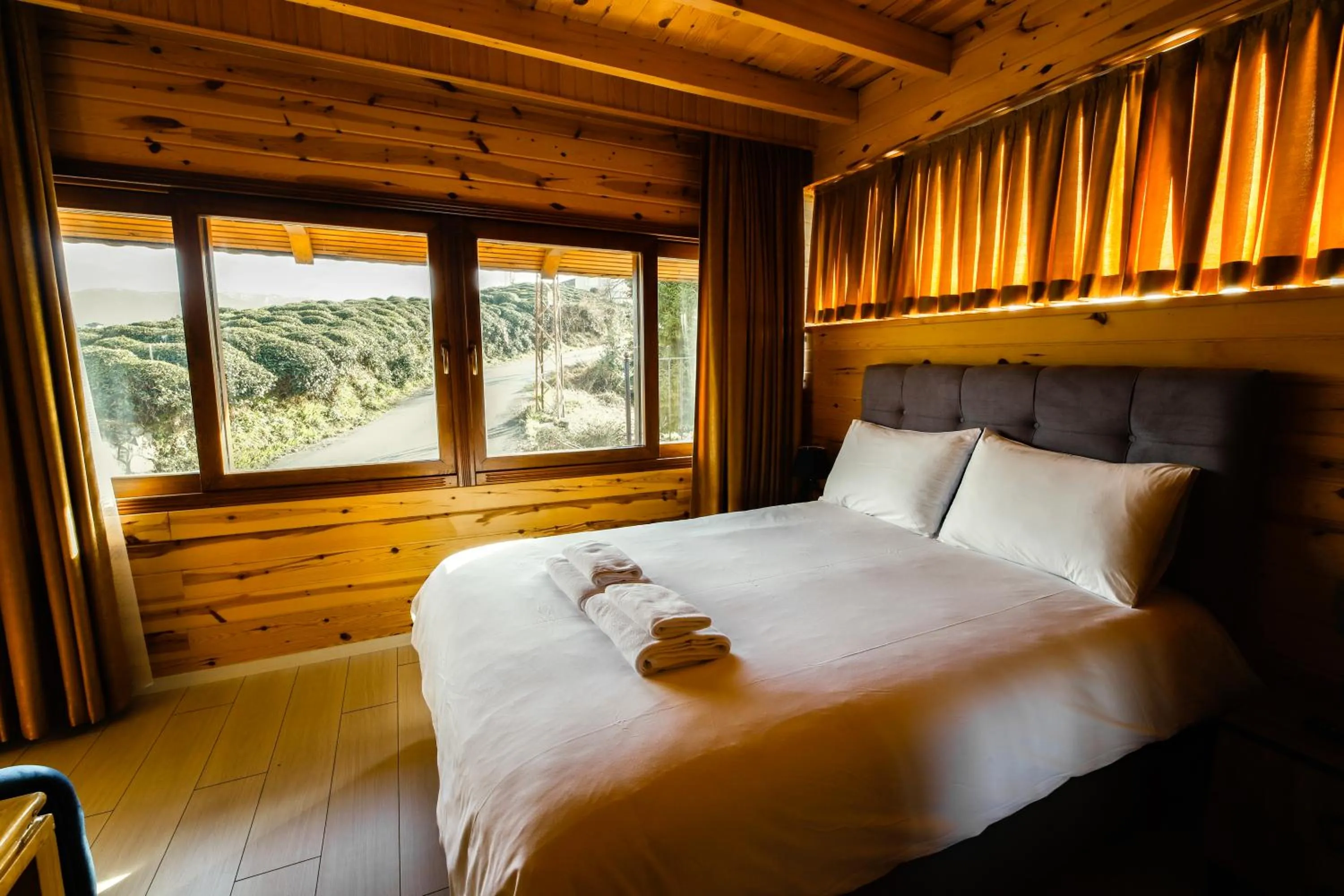 Bed in Sarı Köşk Hotel