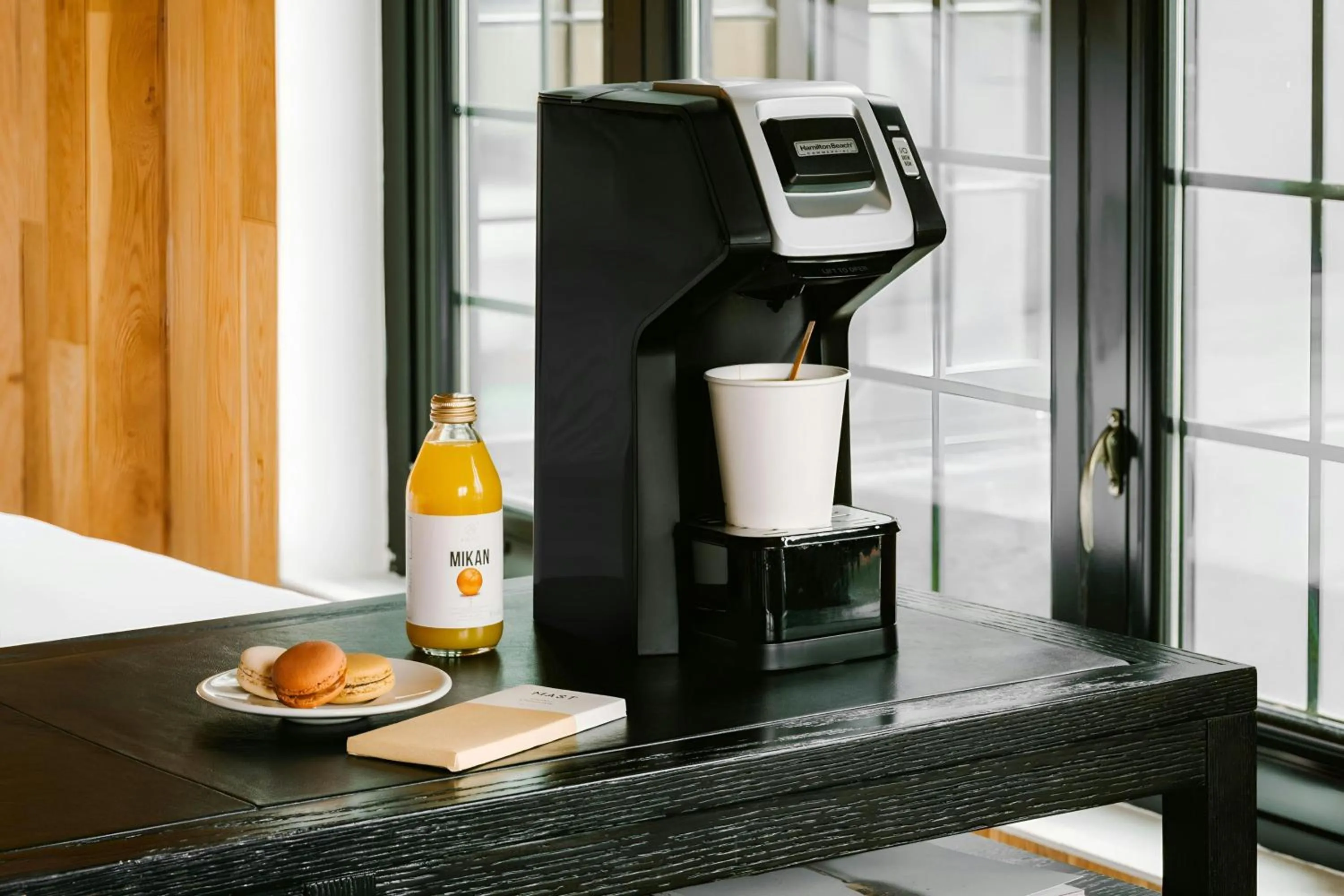 Bedroom in The Industrialist Hotel Gowanus Brooklyn, Sonder by Marriott Bonvoy