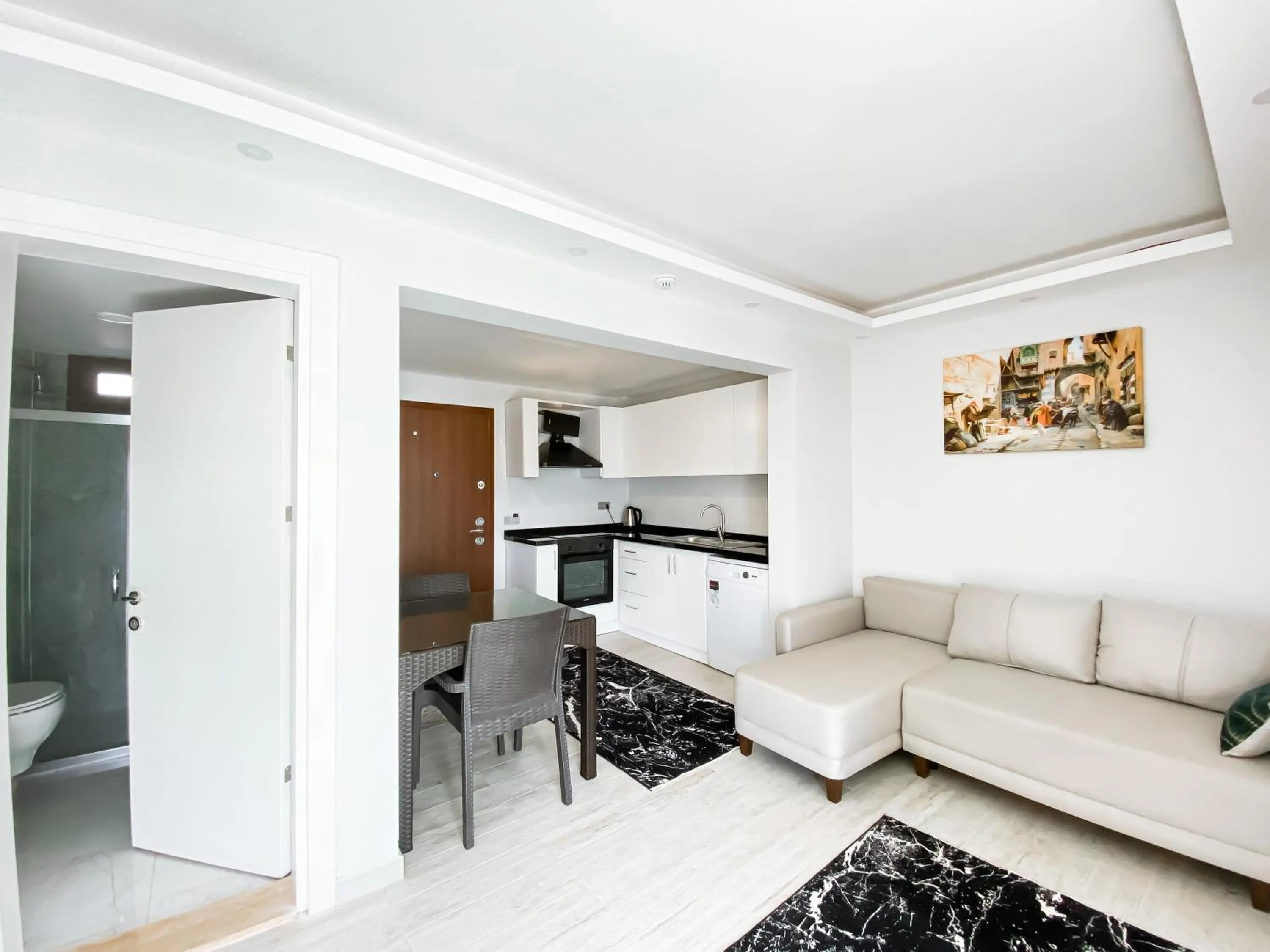 Living room in Turgutreis Apart Otel