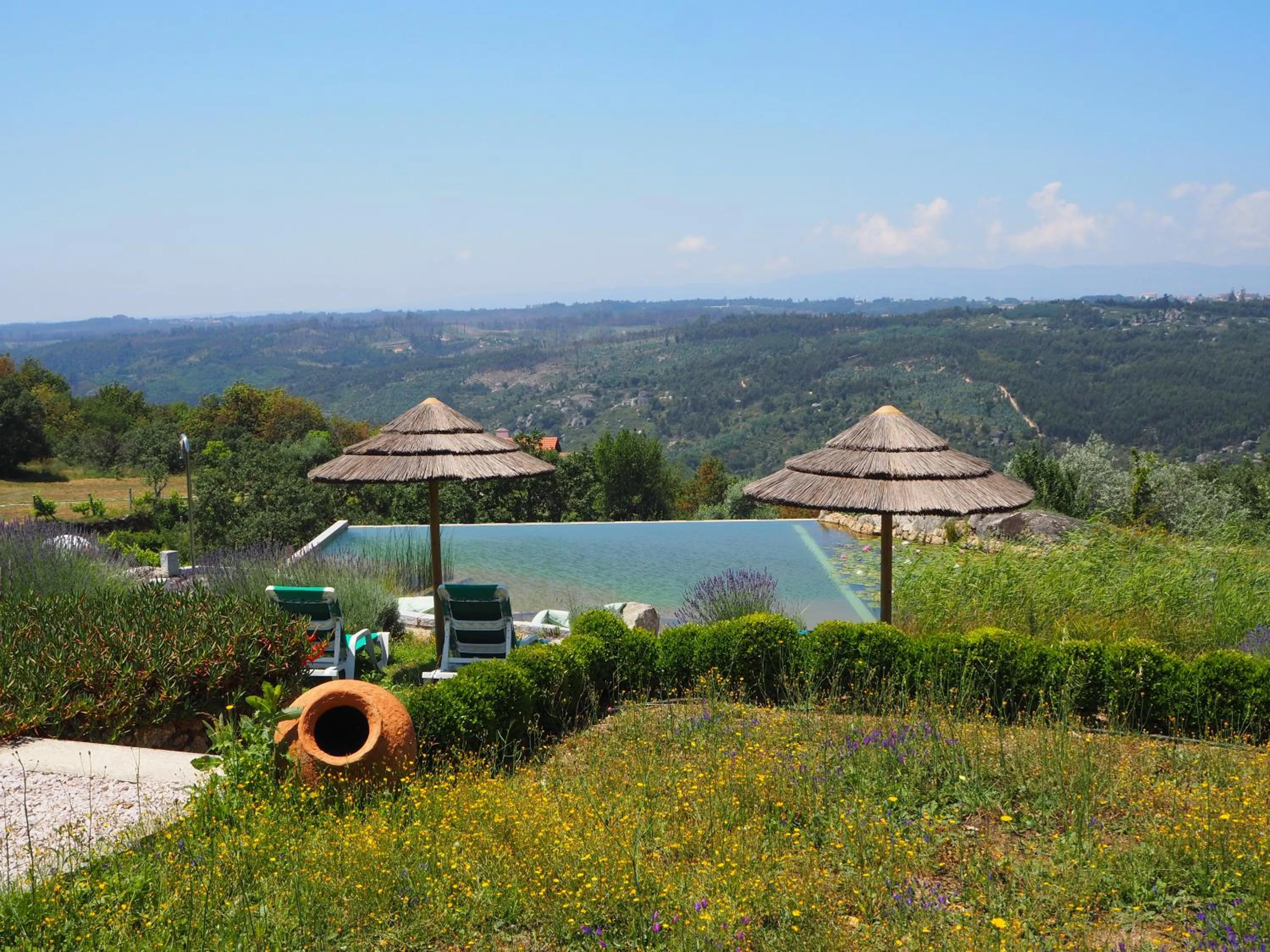 Pool view in Quinta Vale Porcacho