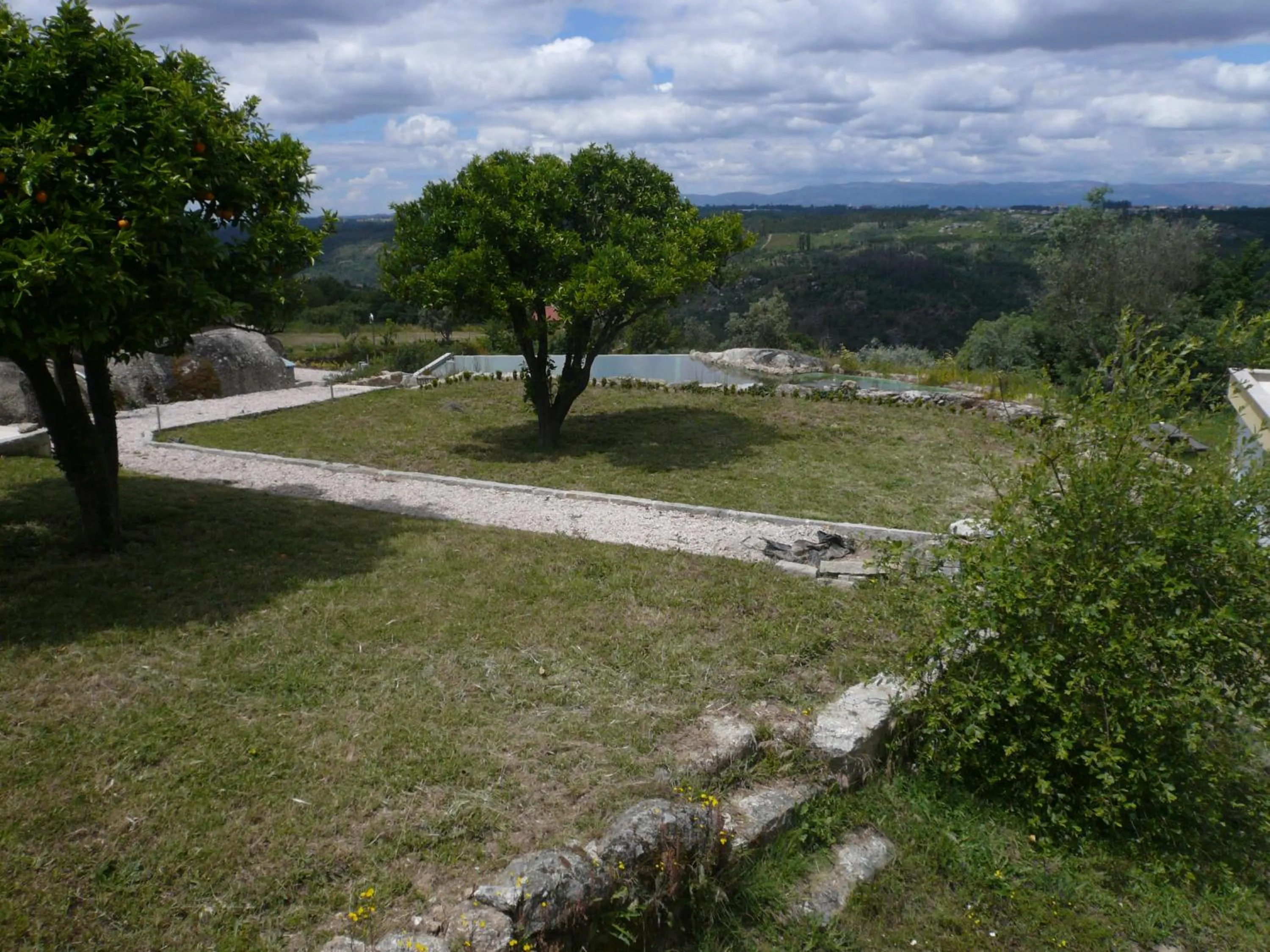 Garden view in Quinta Vale Porcacho