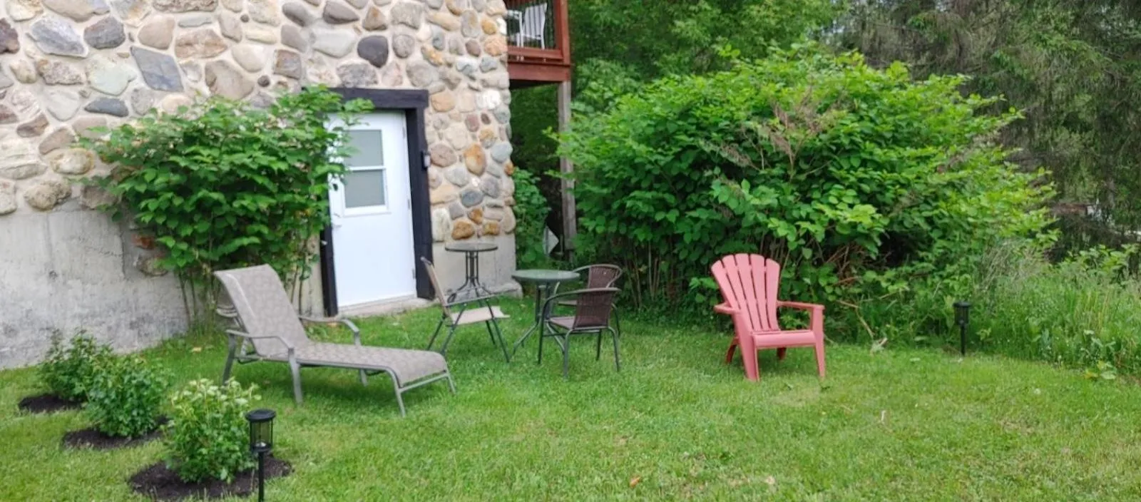 Garden in Condo Hotel Au pied du Mont Orford