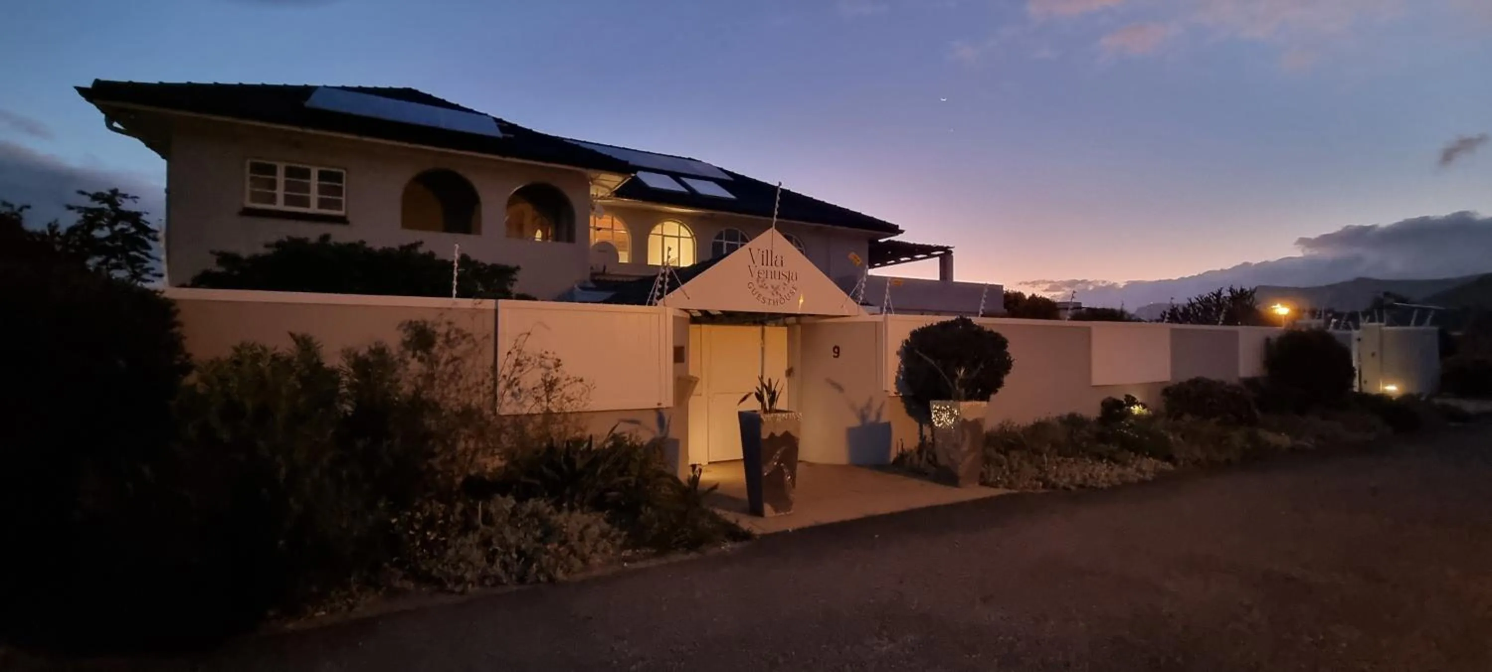 Property building in Villa Venusta Luxury Guesthouse - Solar Power