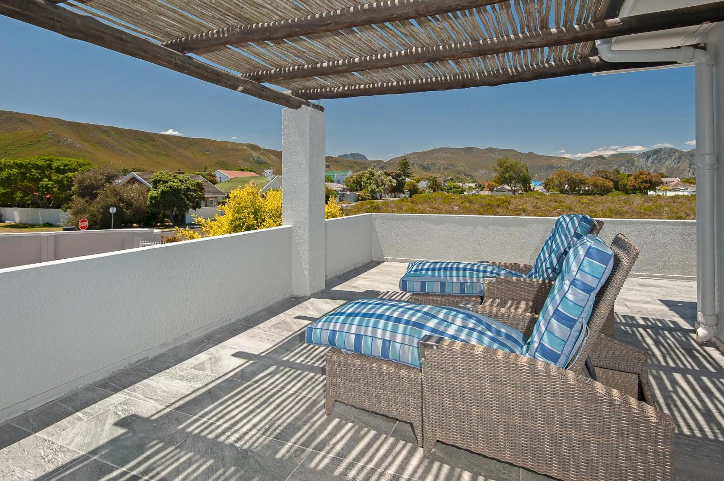 Patio in Villa Venusta Luxury Guesthouse - Solar Power