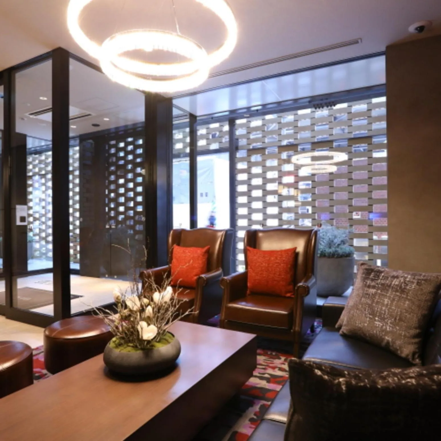 Lobby or reception in Via Inn Umeda