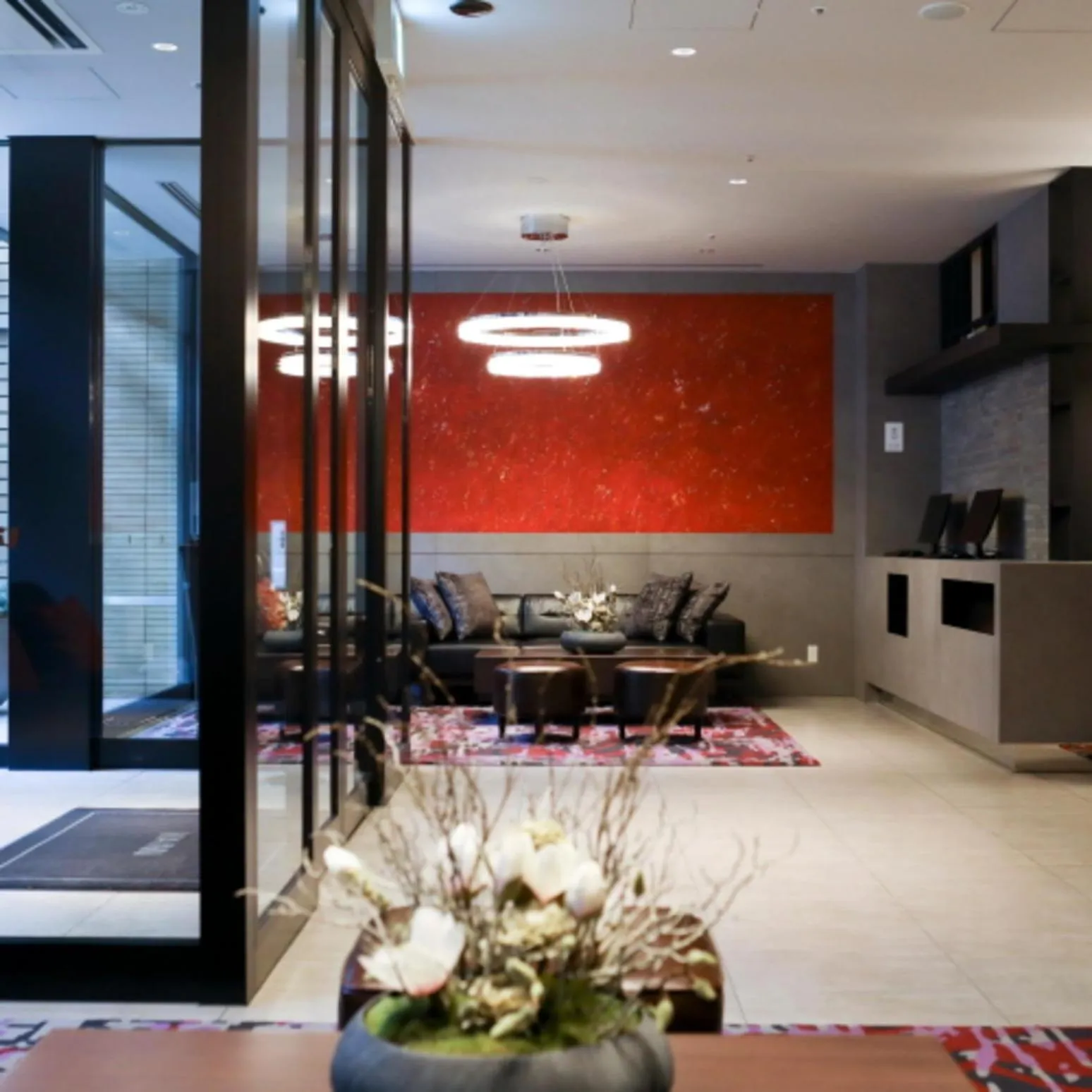 Lobby or reception in Via Inn Umeda