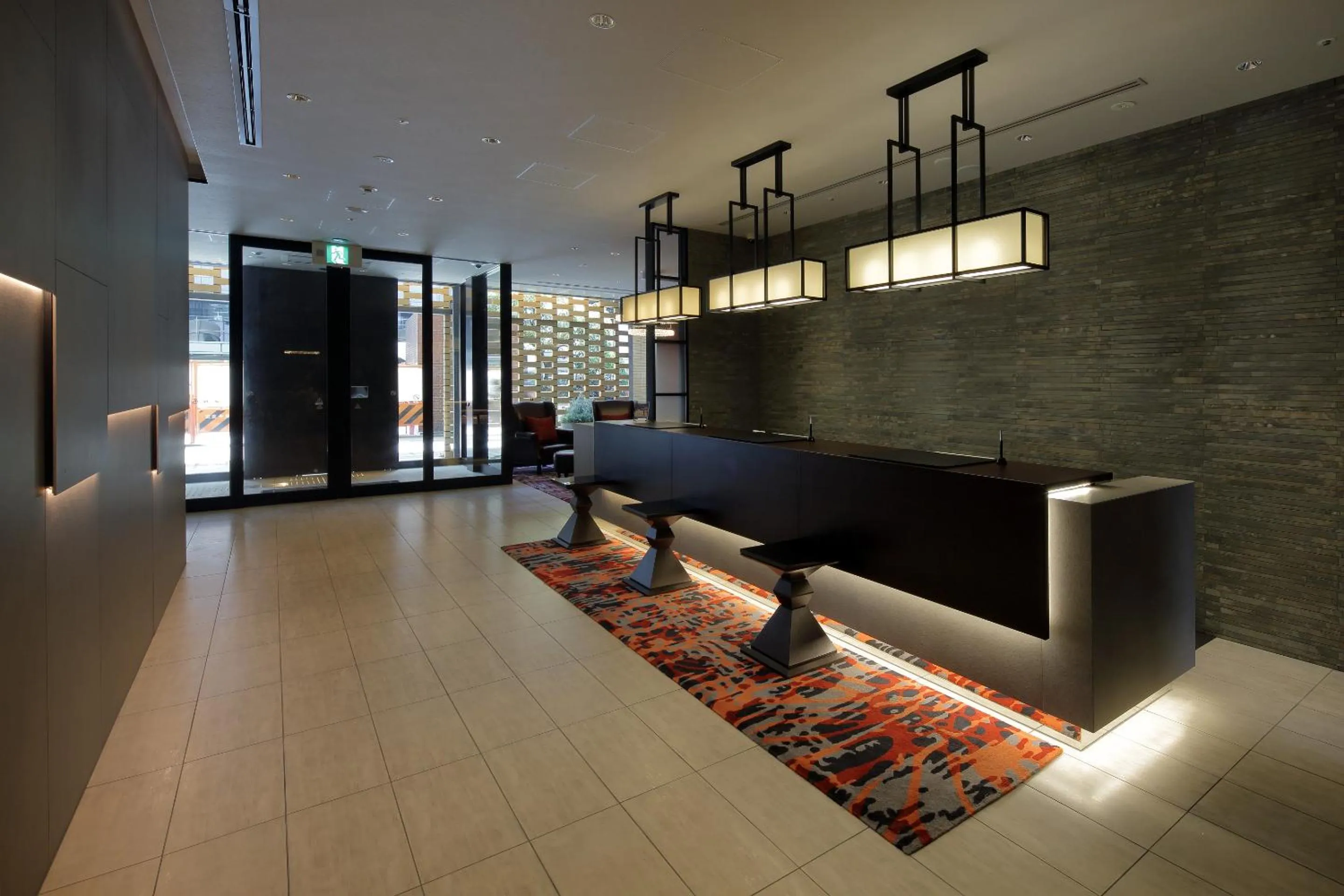 Lobby or reception in Via Inn Umeda