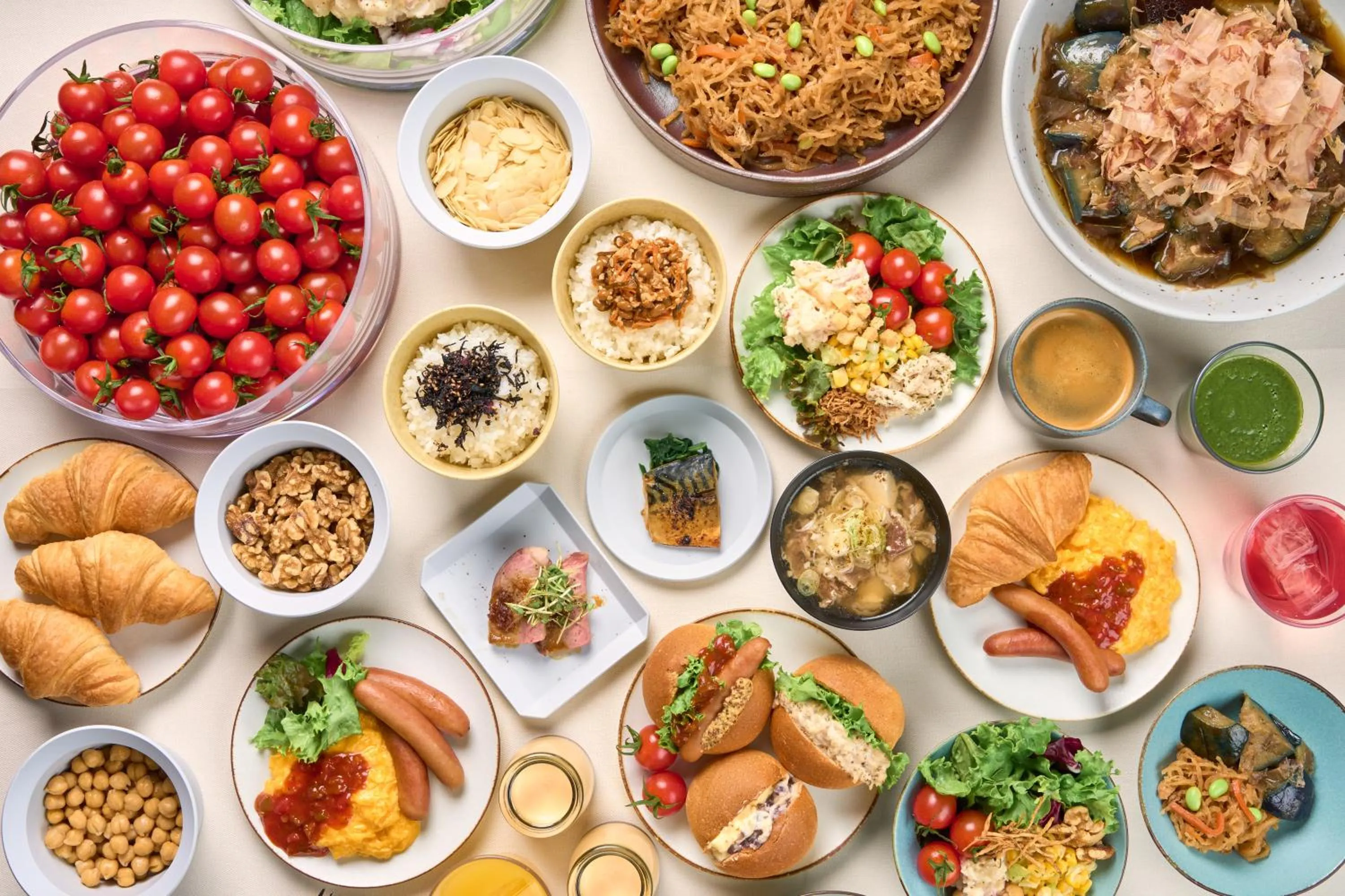 Buffet breakfast in Via Inn Abeno Tennoji