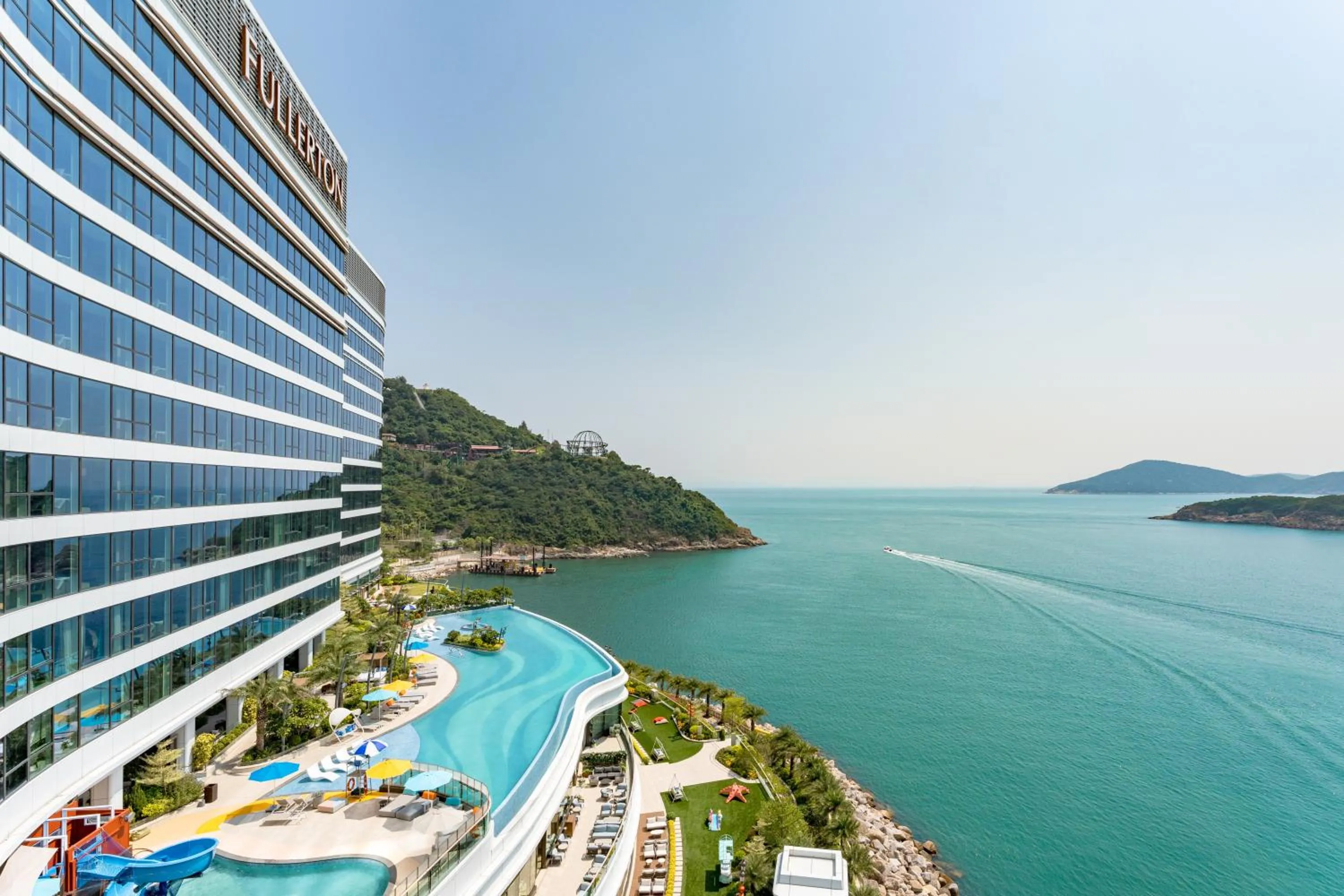 Property building in The Fullerton Ocean Park Hotel Hong Kong