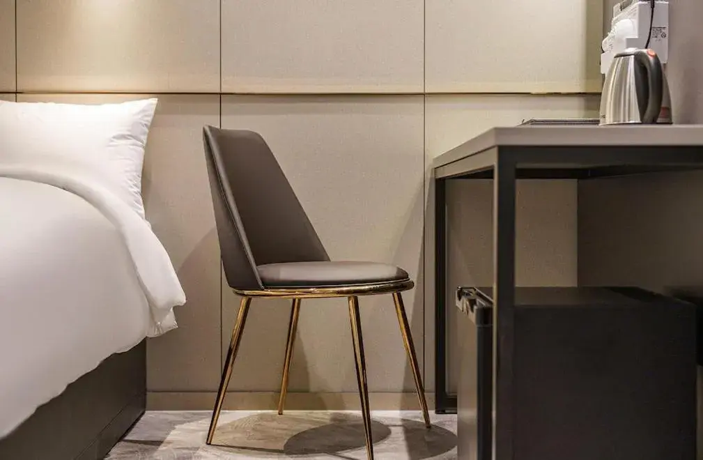 Standard Twin Room in Brown-Dot Hotel Geomdan Standard Twin Room in Brown-Dot Hotel Geomdan