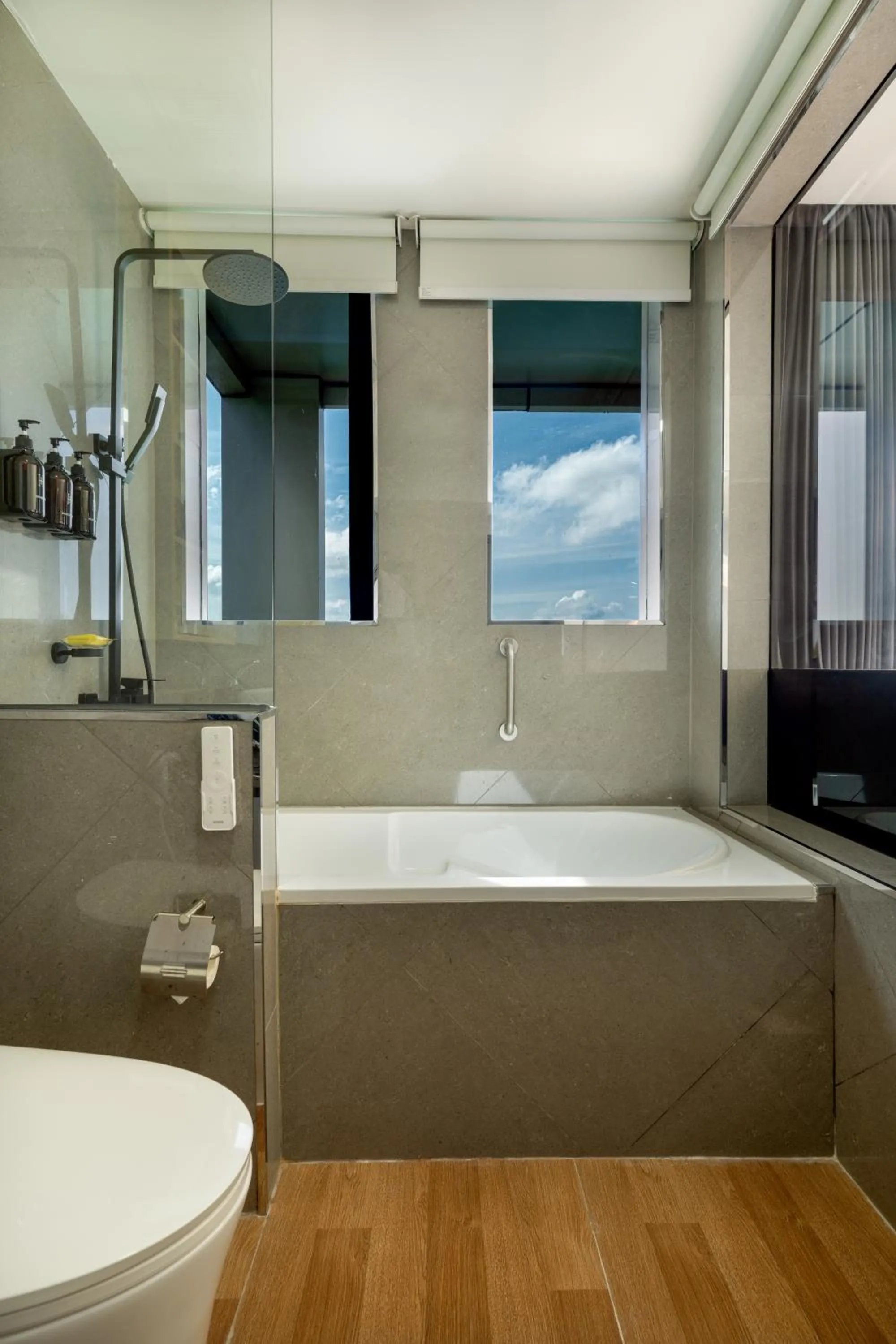 Toilet in Swarn by Hawks Hotels Kamadhoo Baa Atoll