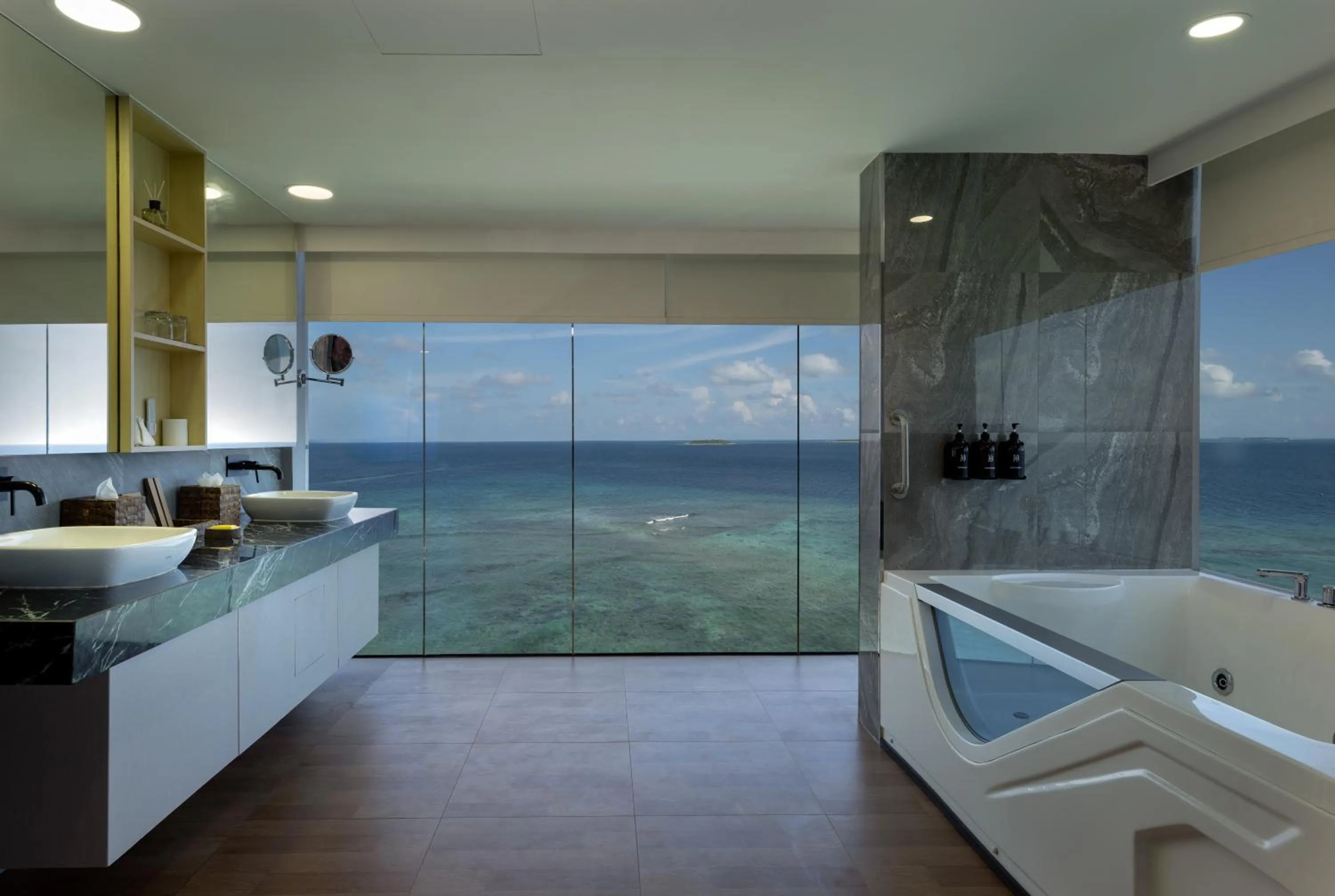 Toilet in Swarn by Hawks Hotels Kamadhoo Baa Atoll