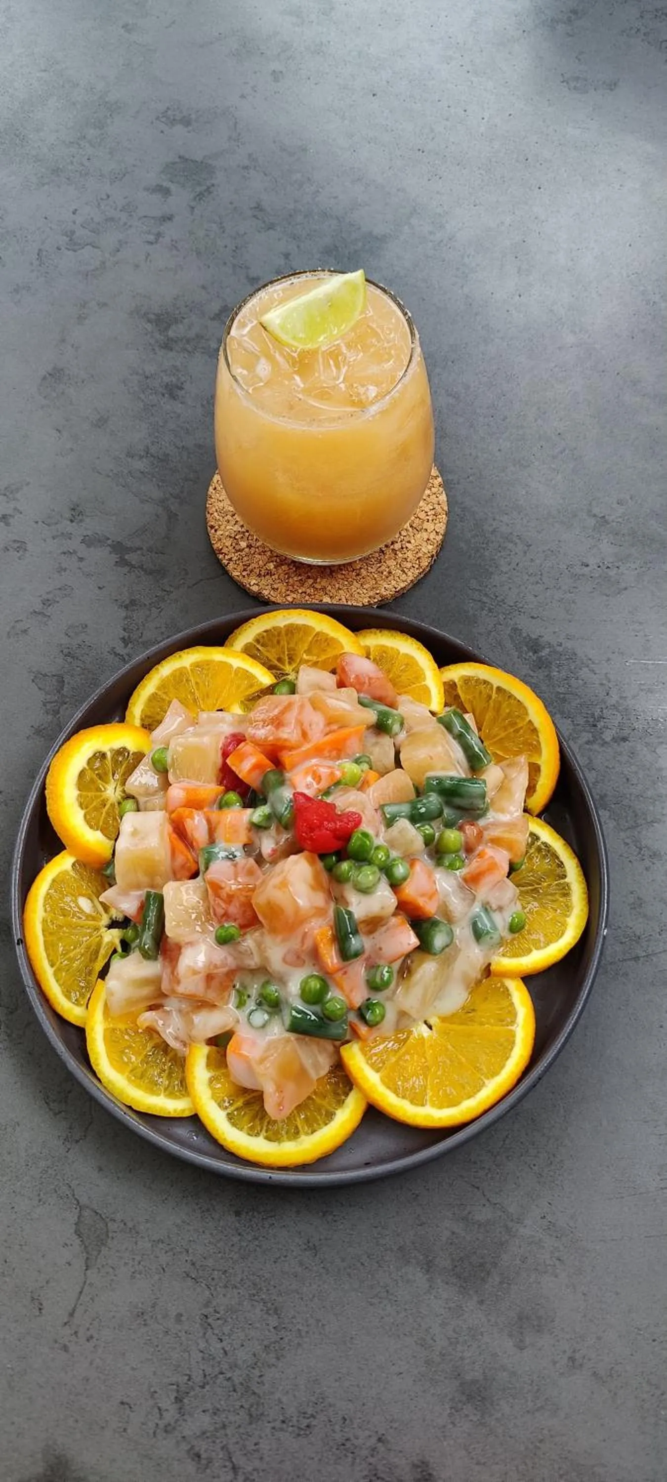 Food and drinks in Whiteflower Cottages Vagator