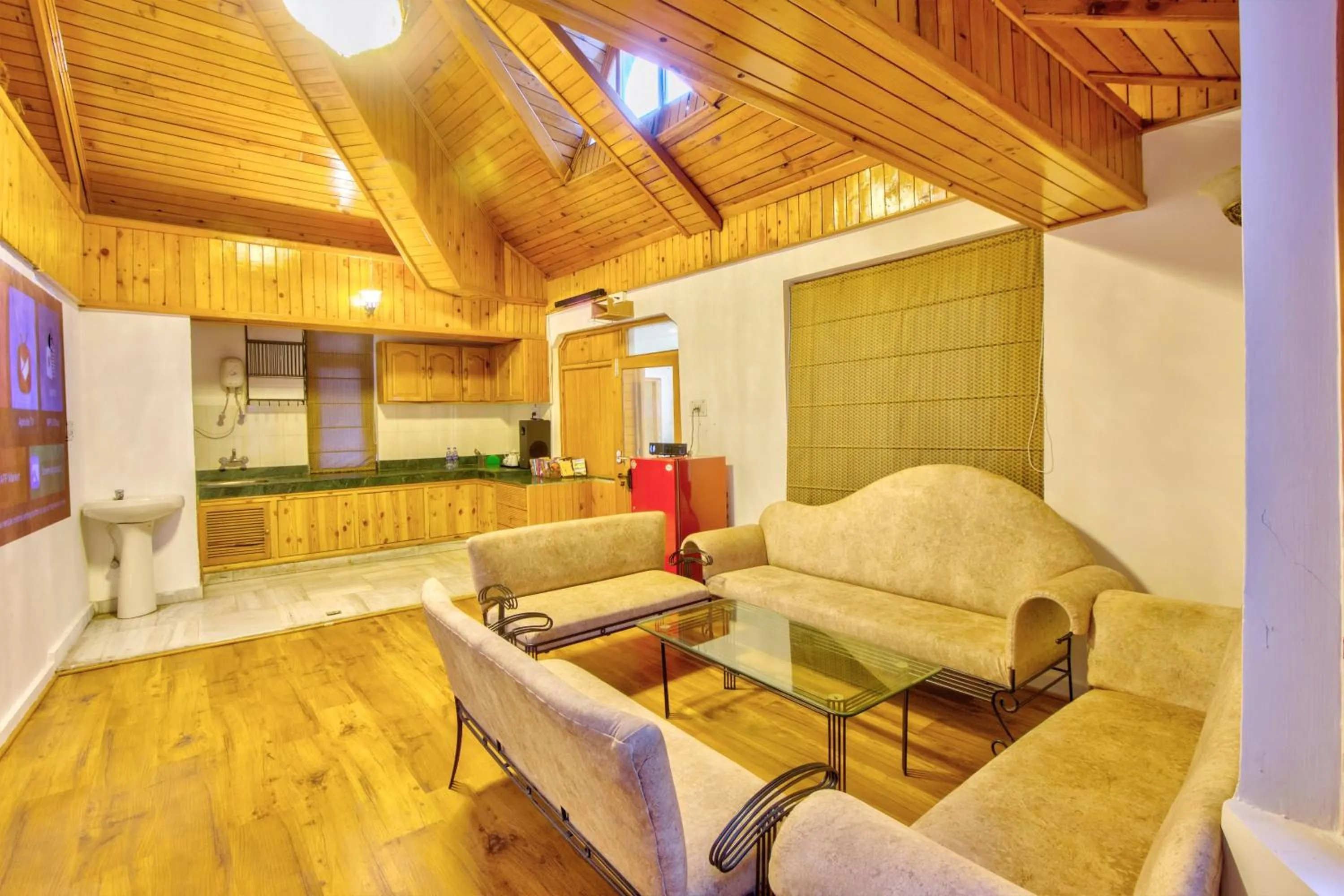 Seating area in PARADISE-The Whitehouse Cafe