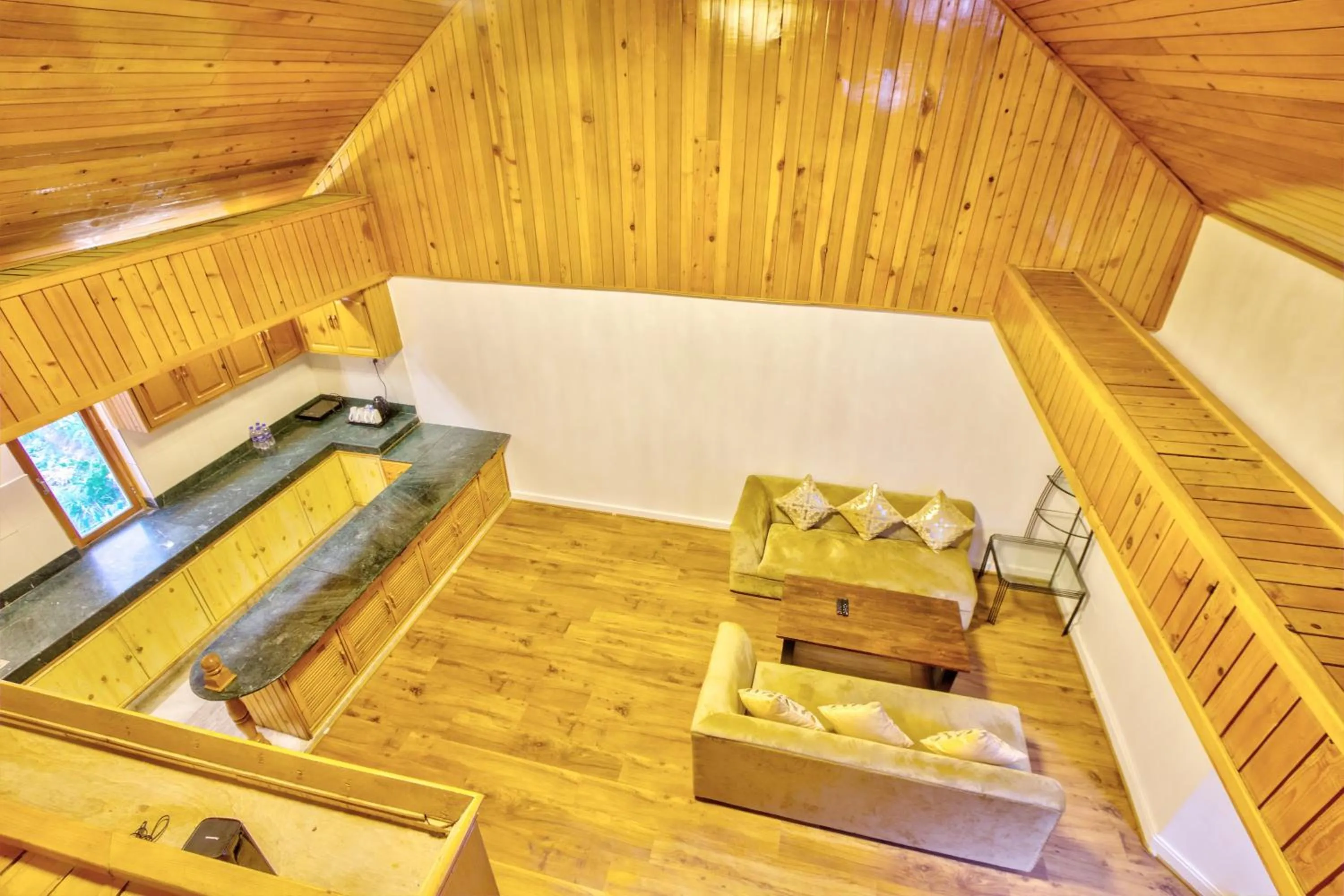 Seating area in PARADISE-The Whitehouse Cafe