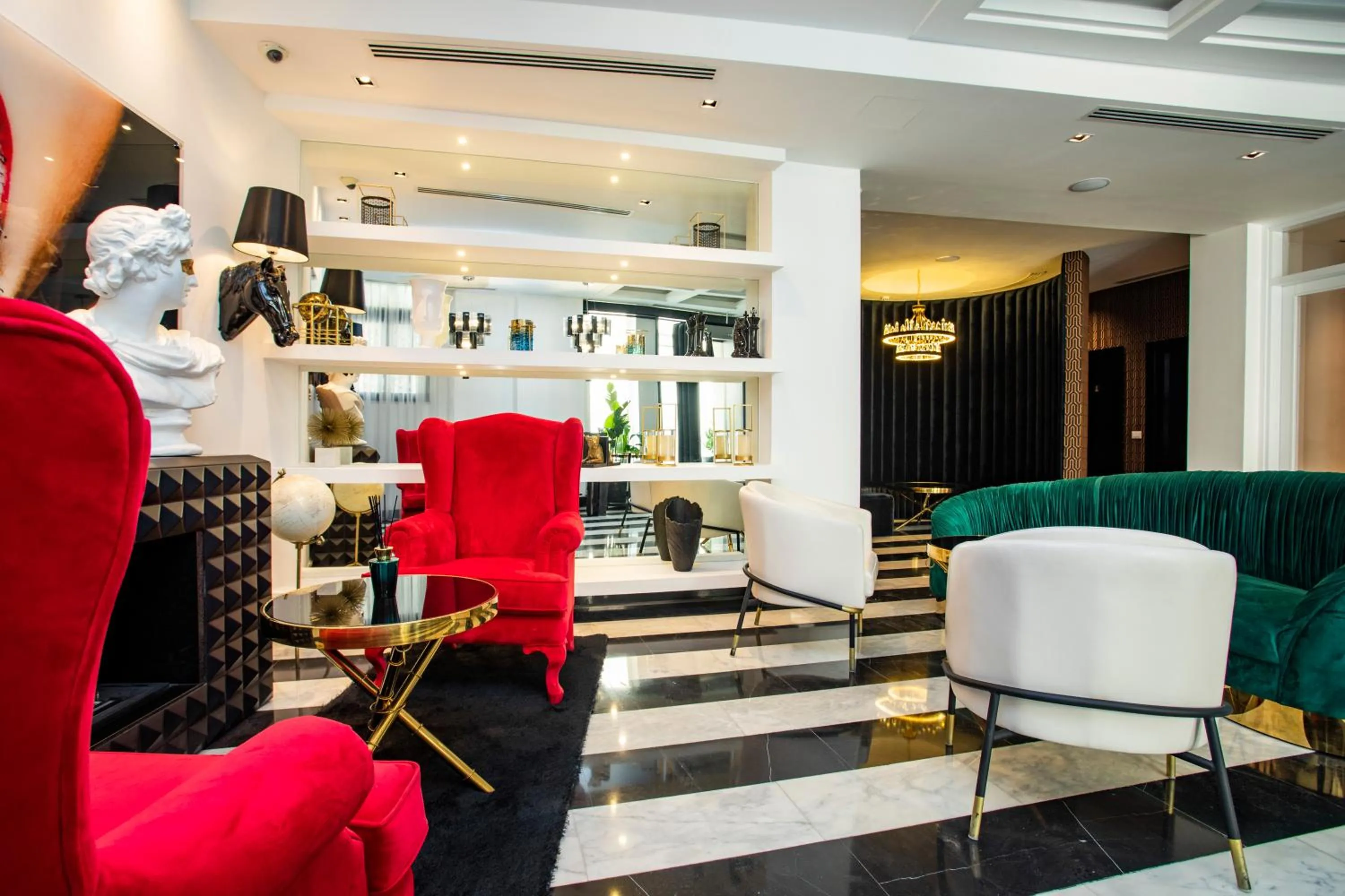 Lobby or reception in Hotel Philosophy