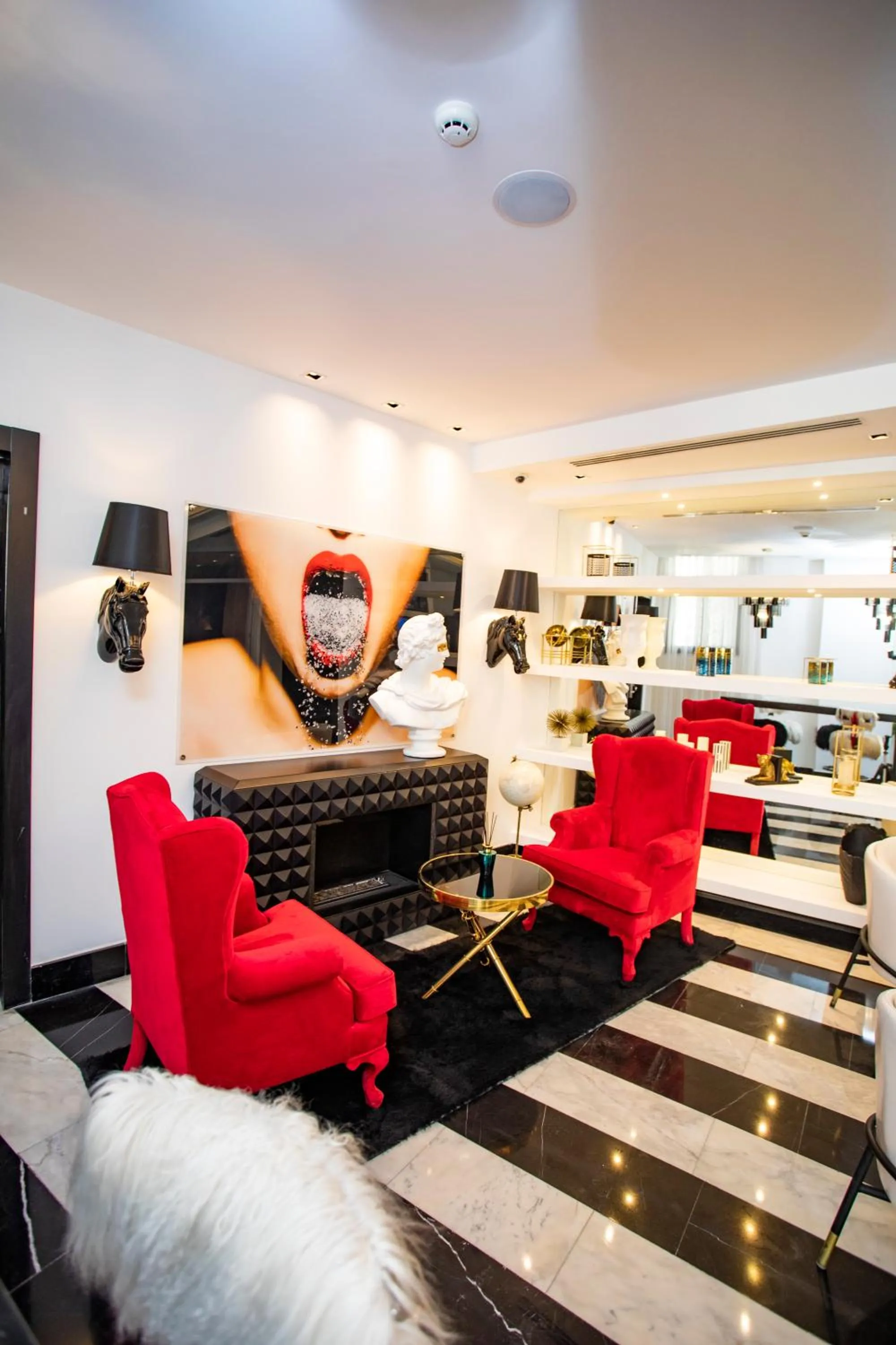 Lobby or reception in Hotel Philosophy