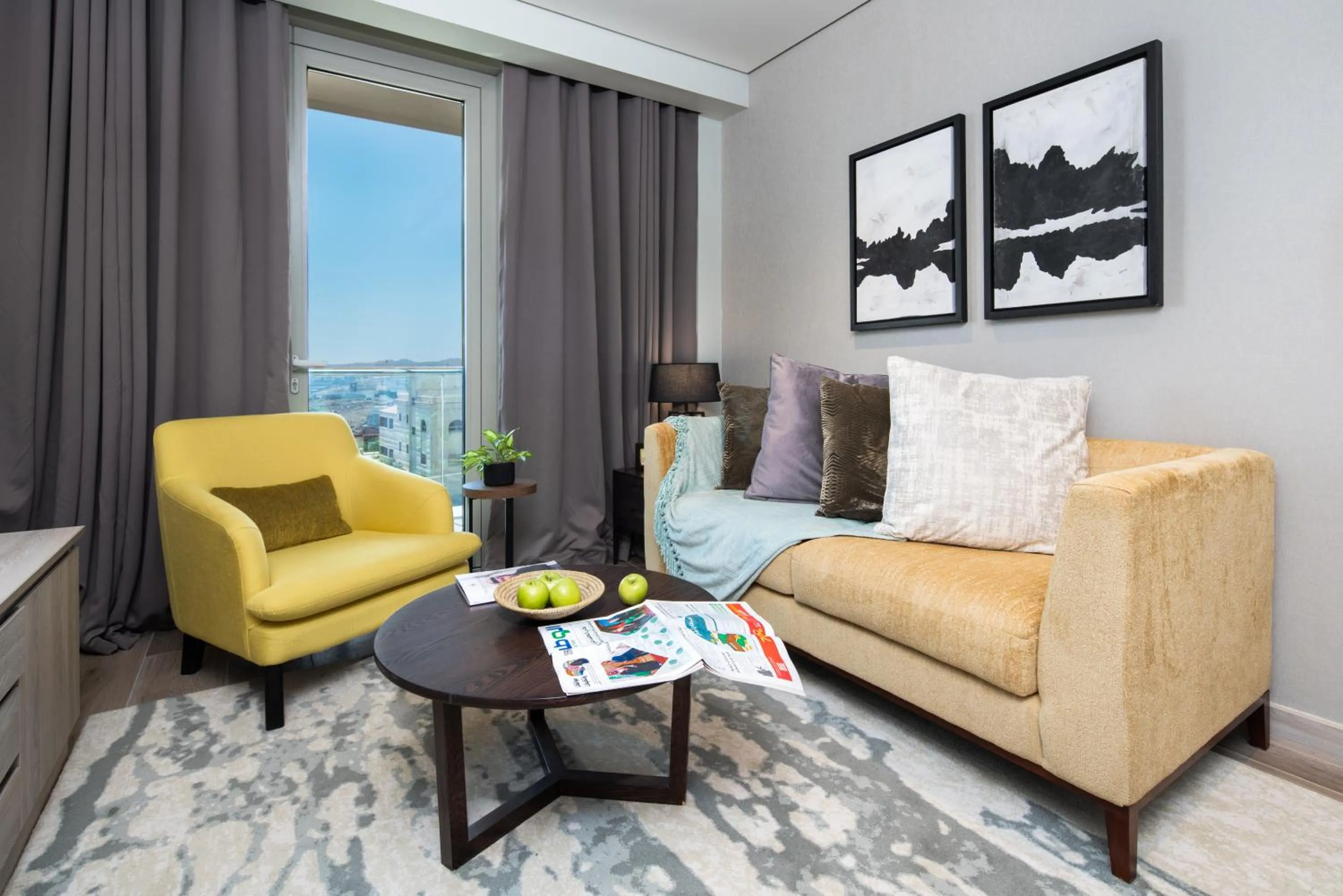 Living room in Citadines Abha