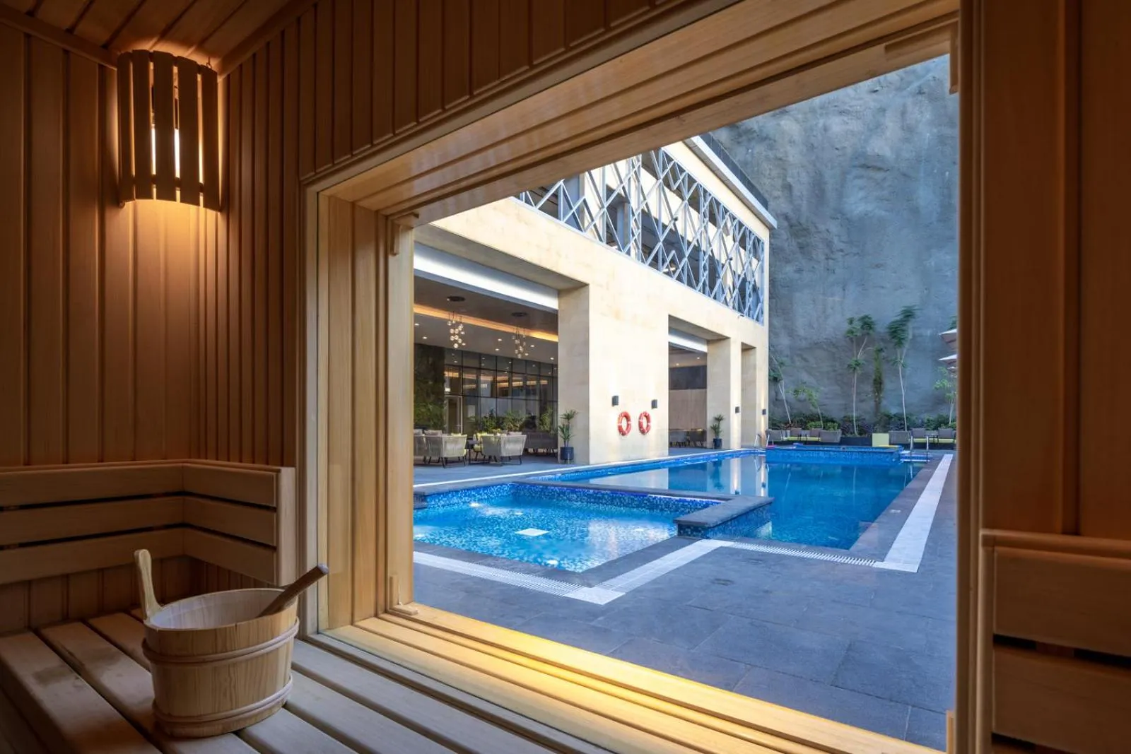 Sauna in Citadines Abha