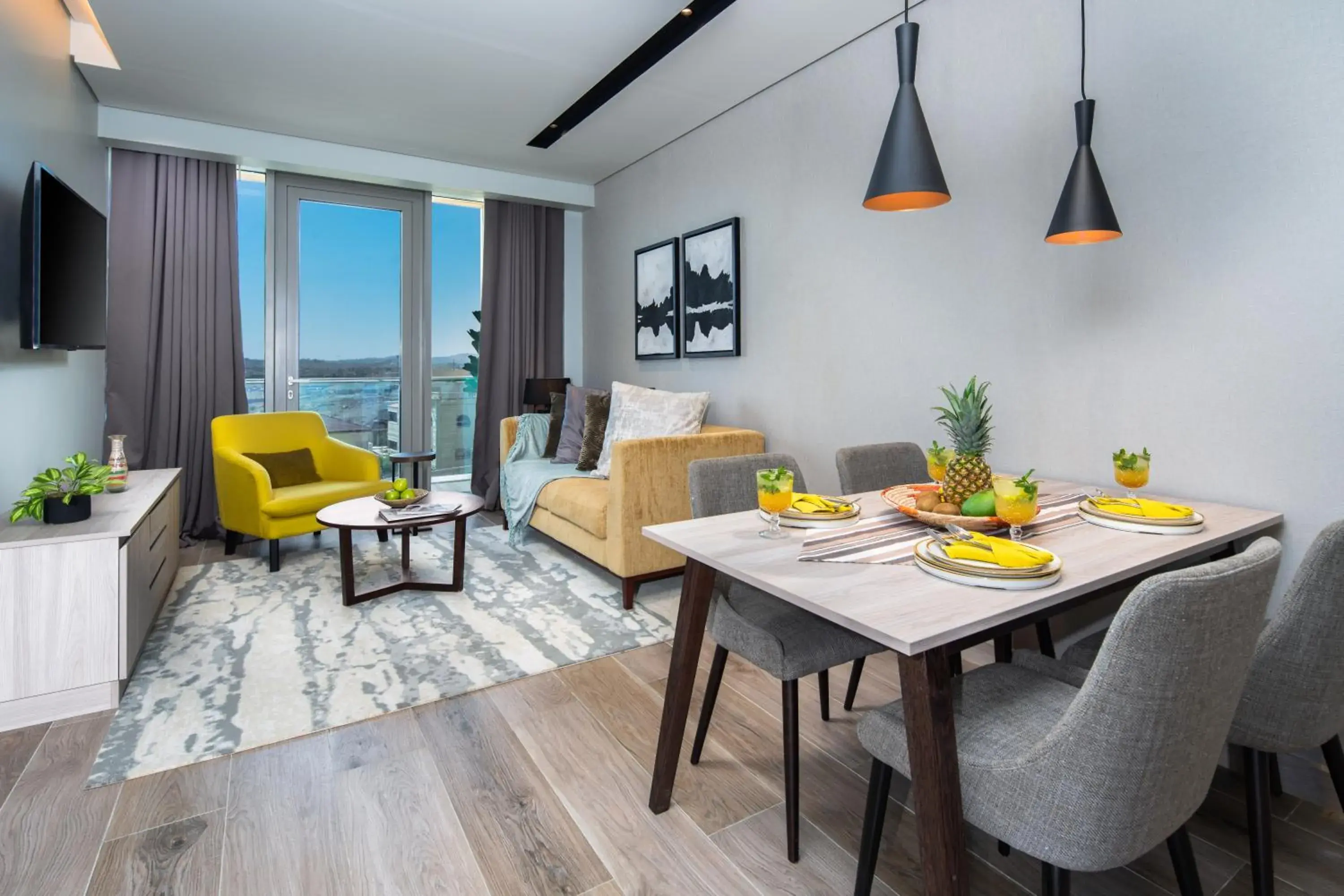 Two Bedroom Executive Suite with Balcony in Citadines Abha Two Bedroom Executive Suite with Balcony in Citadines Abha