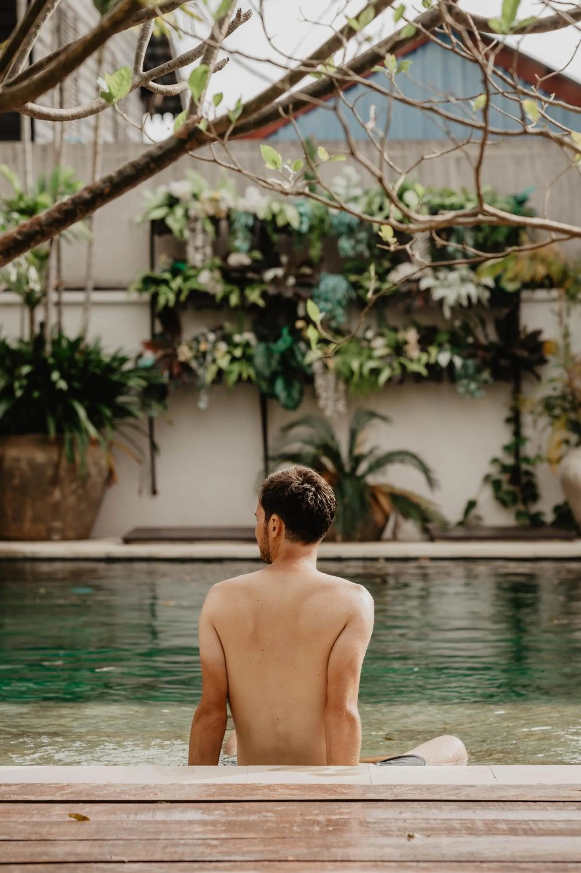 Swimming pool in La Bastide de Caro