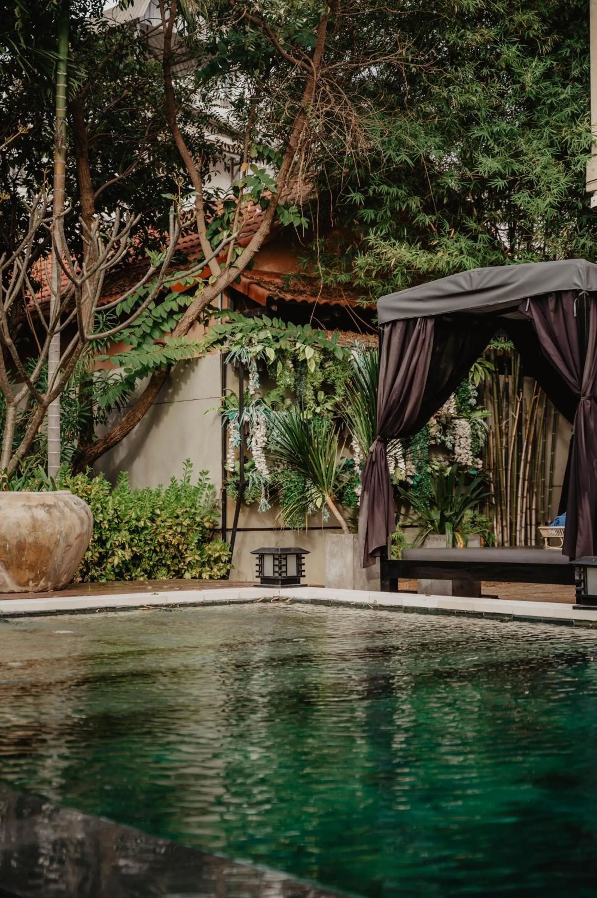 Swimming pool in La Bastide de Caro
