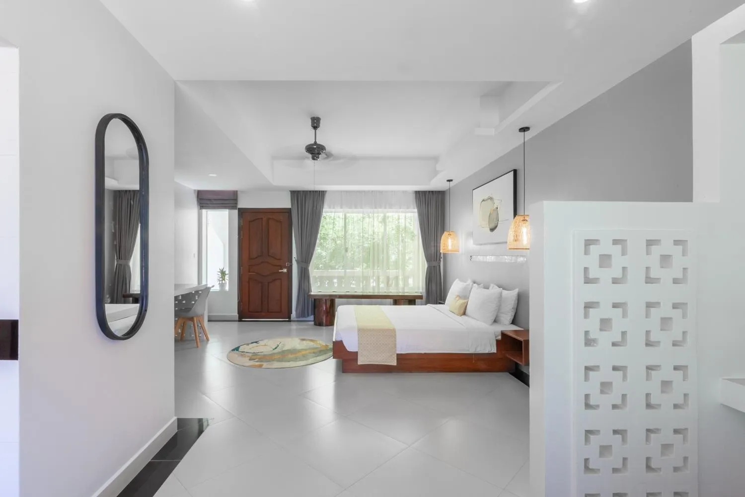 Bedroom, Bed in La Bastide de Caro