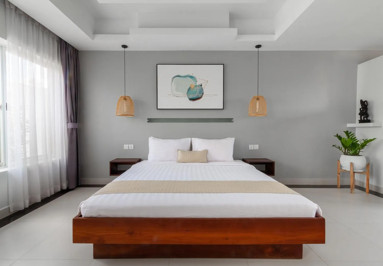 Bed in La Bastide de Caro