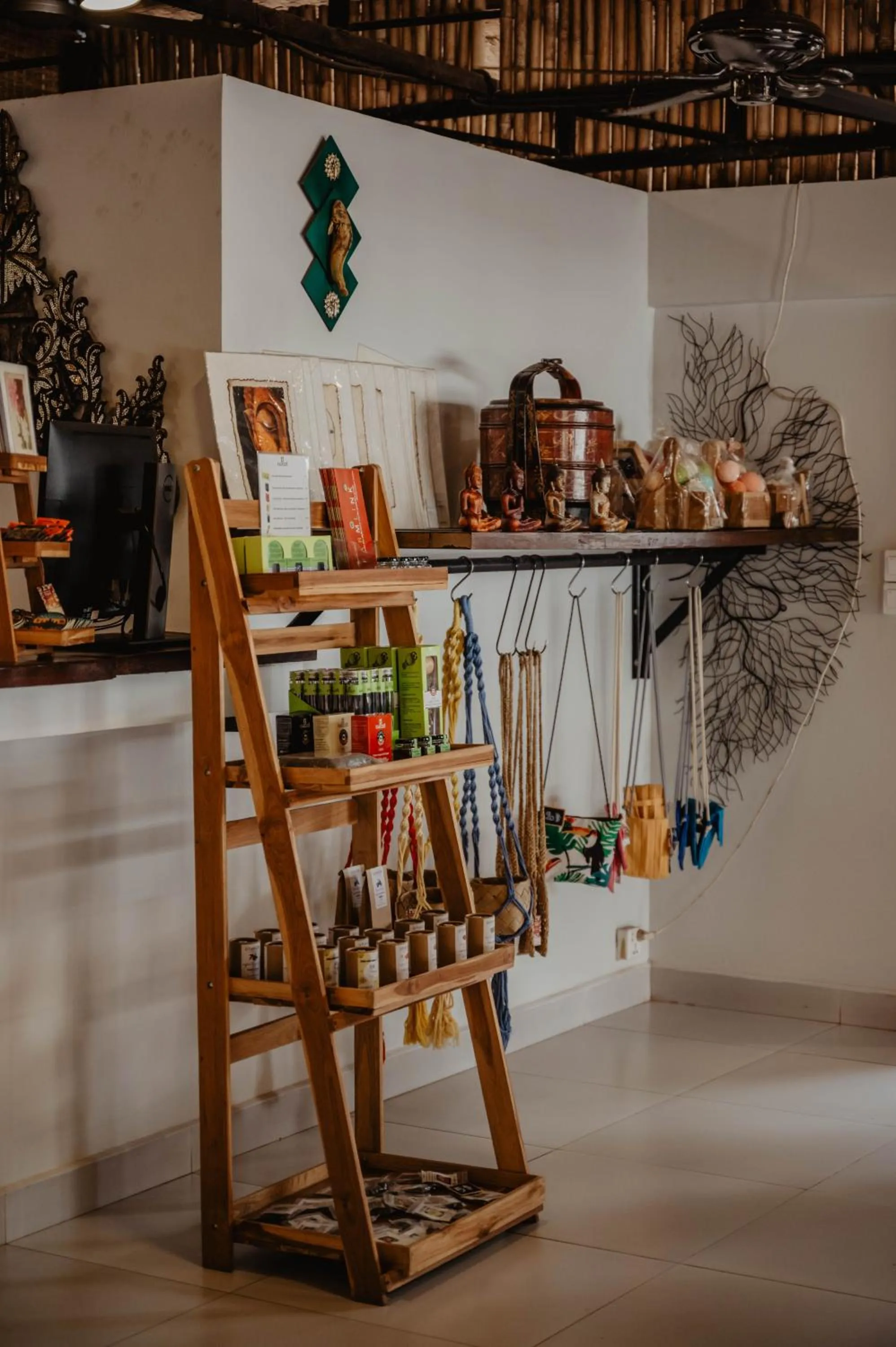 Lobby or reception in La Bastide de Caro