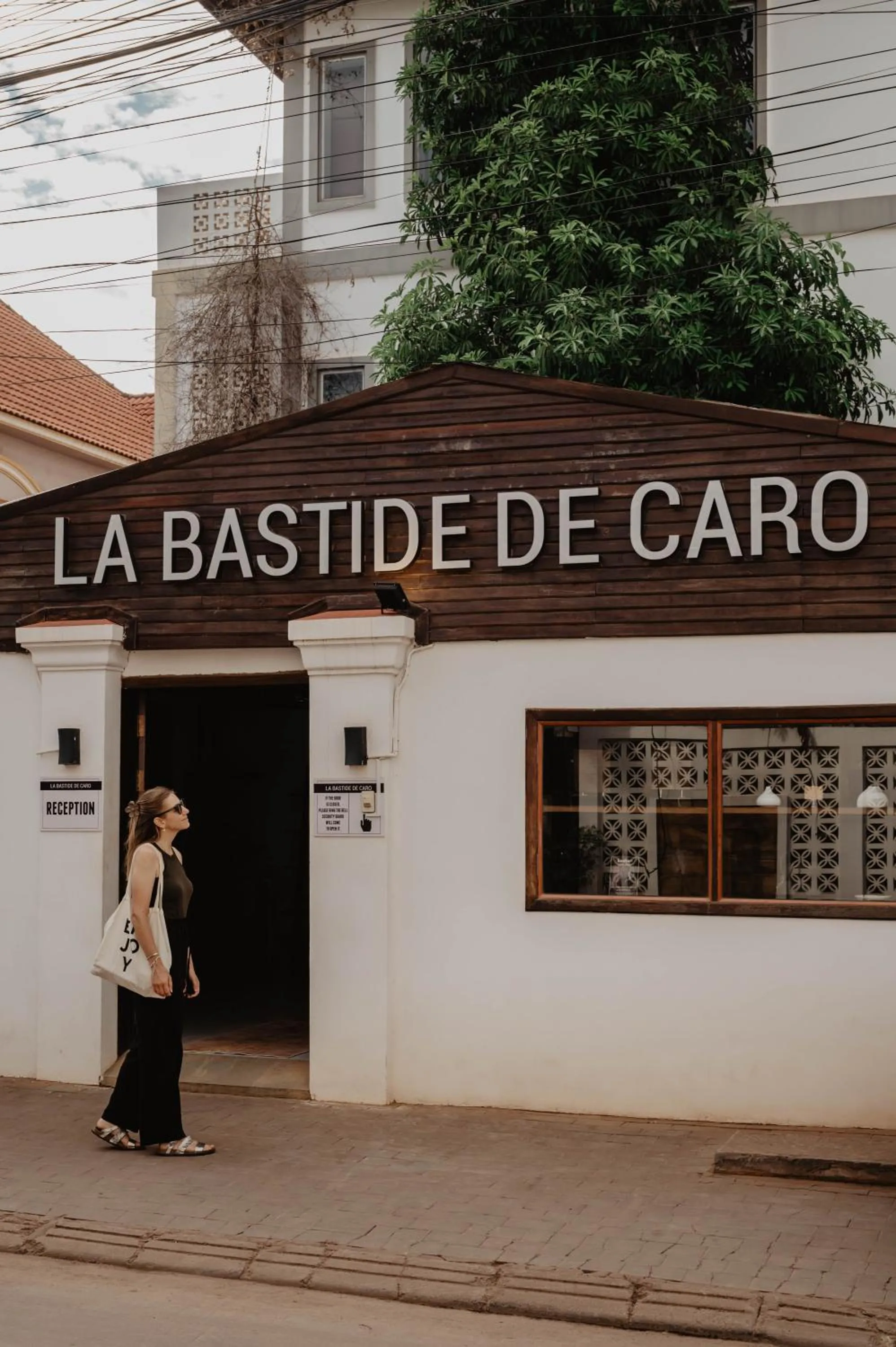 Lobby or reception in La Bastide de Caro