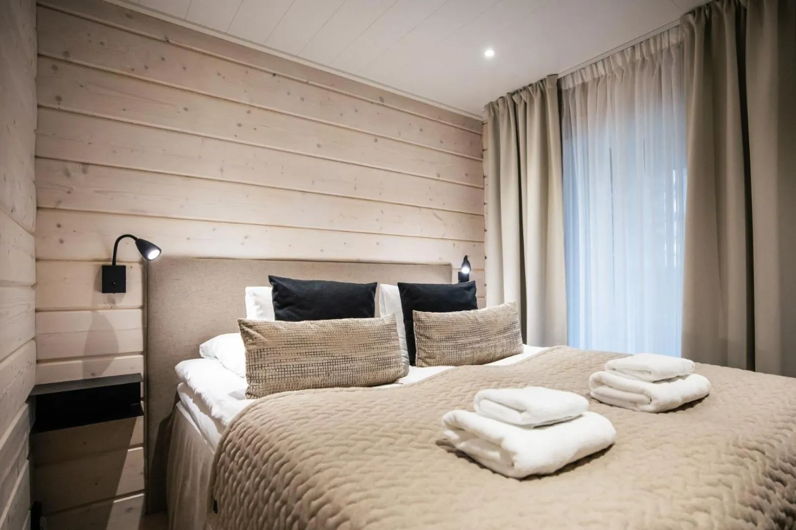 Bed in Santa's Luxury Apartment 2, Santa Claus Village