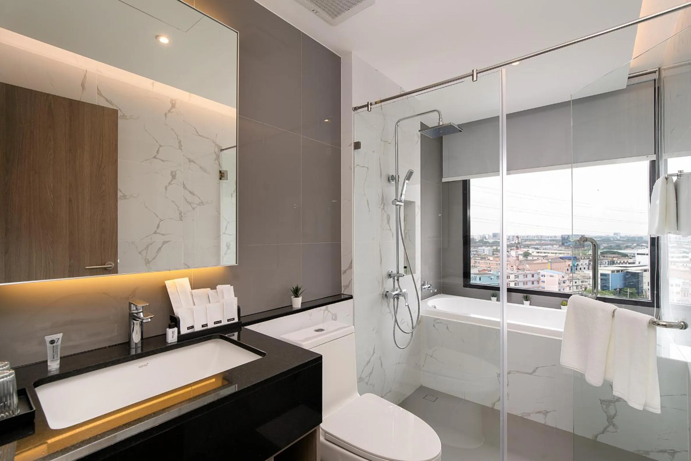 Bathroom in Thaya Hotel Bangkok