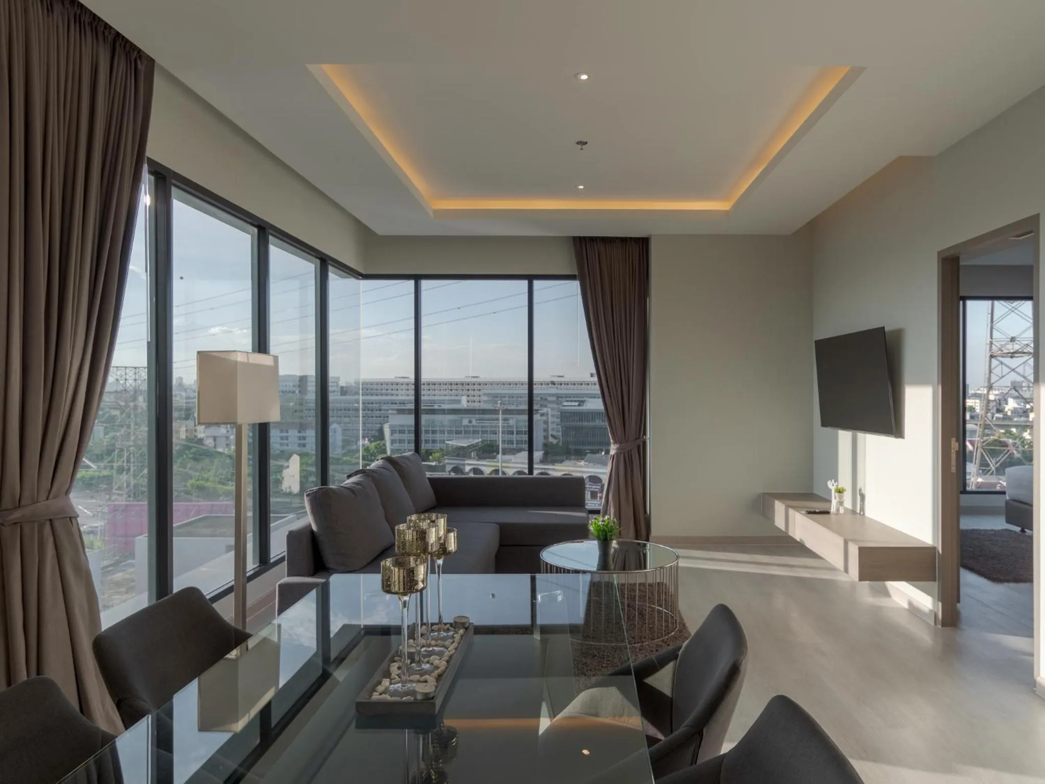 Seating area in Thaya Hotel Bangkok