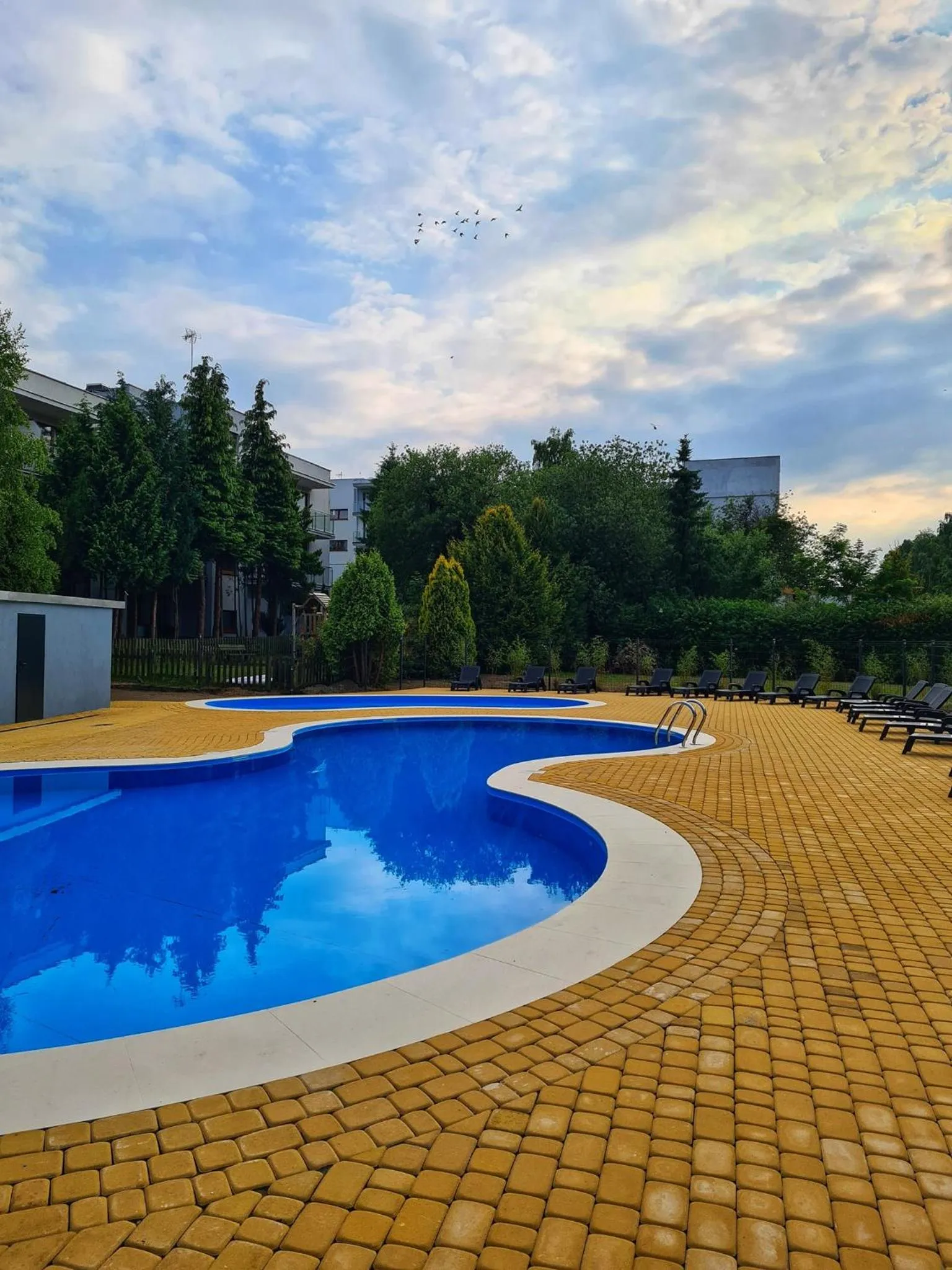 Swimming pool in Seaside Apartamenty Dominikana I Sianożęty Basen&Jakuzzi&Parking