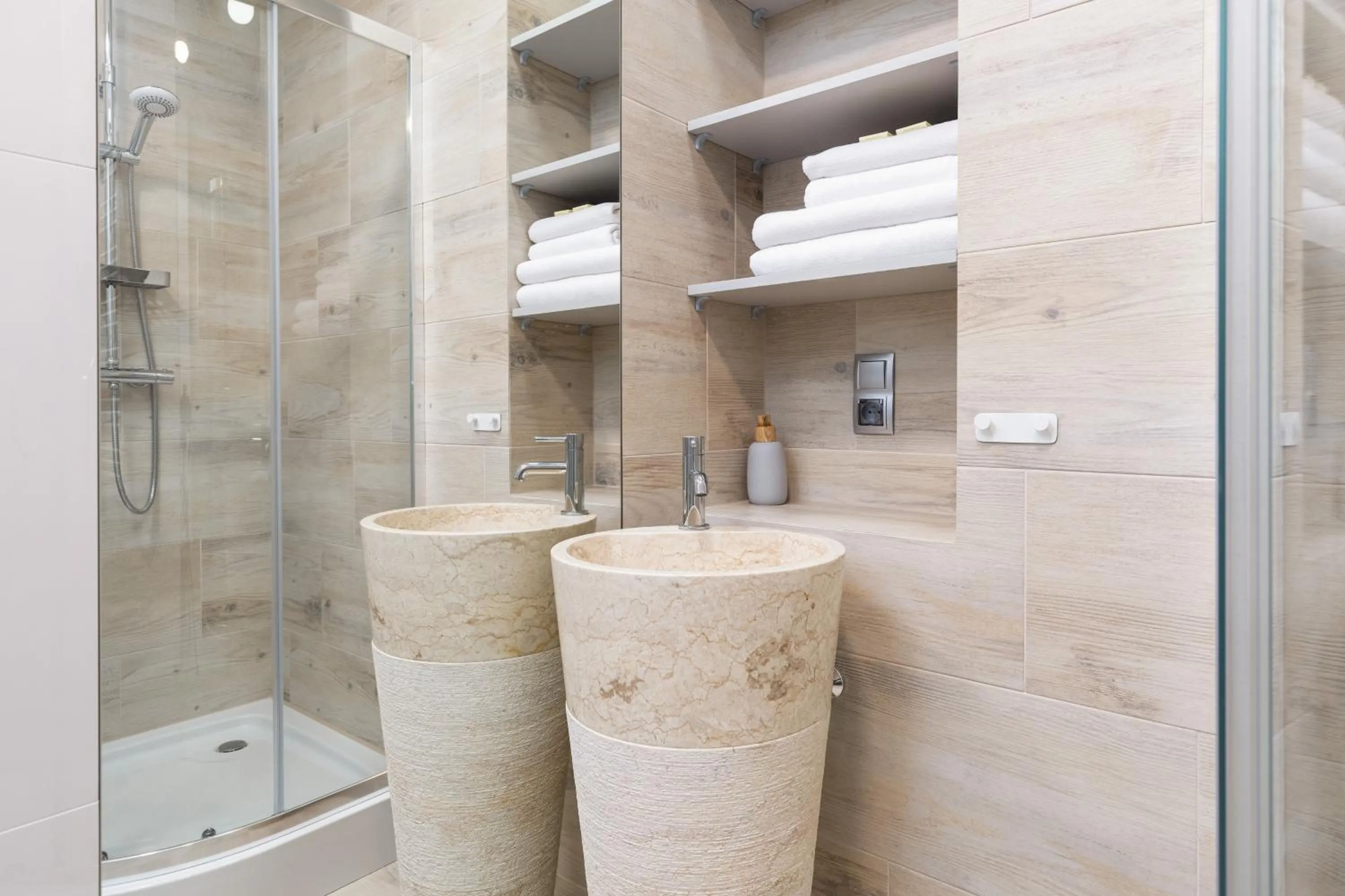 Bathroom in Seaside Apartamenty Dominikana I Sianożęty Basen&Jakuzzi&Parking