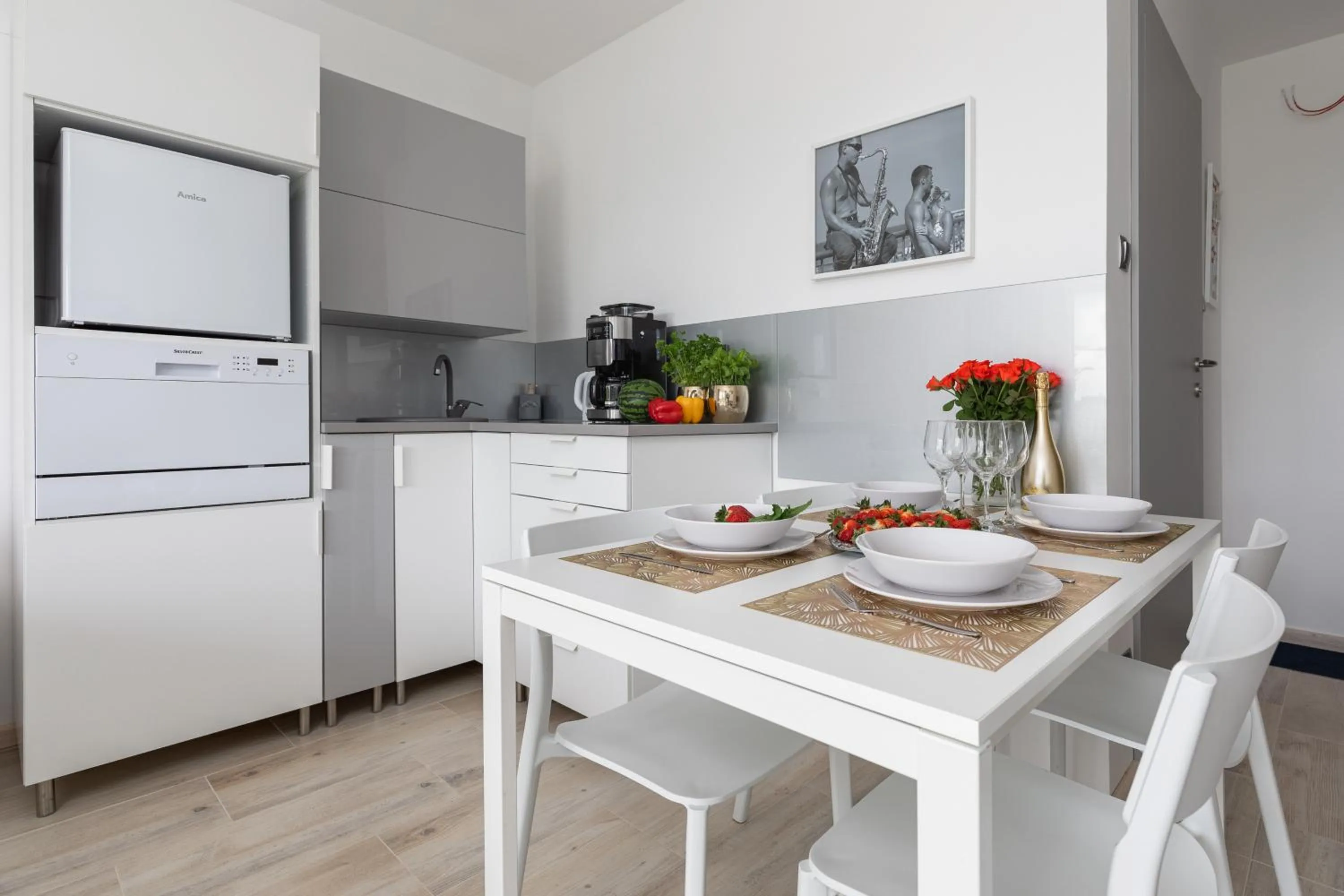Dining area in Seaside Apartamenty Dominikana I Sianożęty Basen&Jakuzzi&Parking
