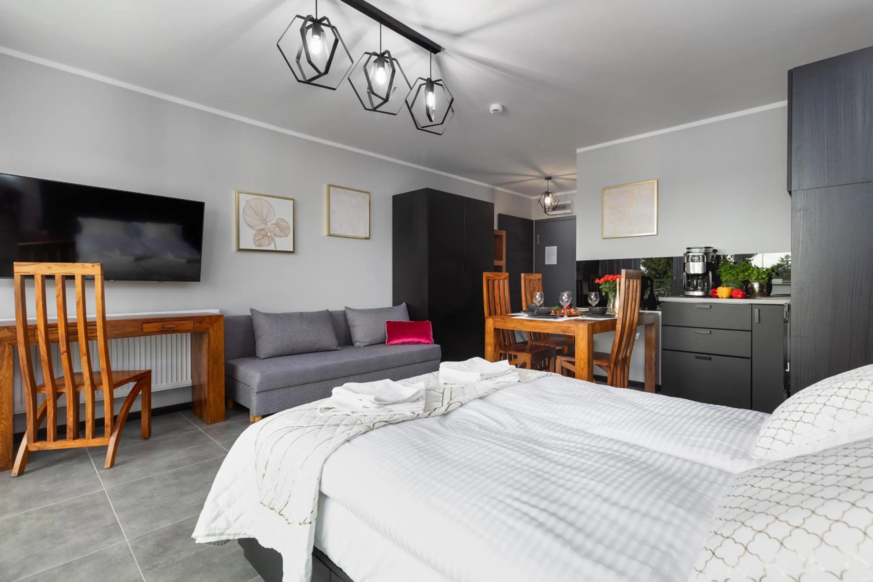 Living room in Seaside Apartamenty Dominikana I Sianożęty Basen&Jakuzzi&Parking