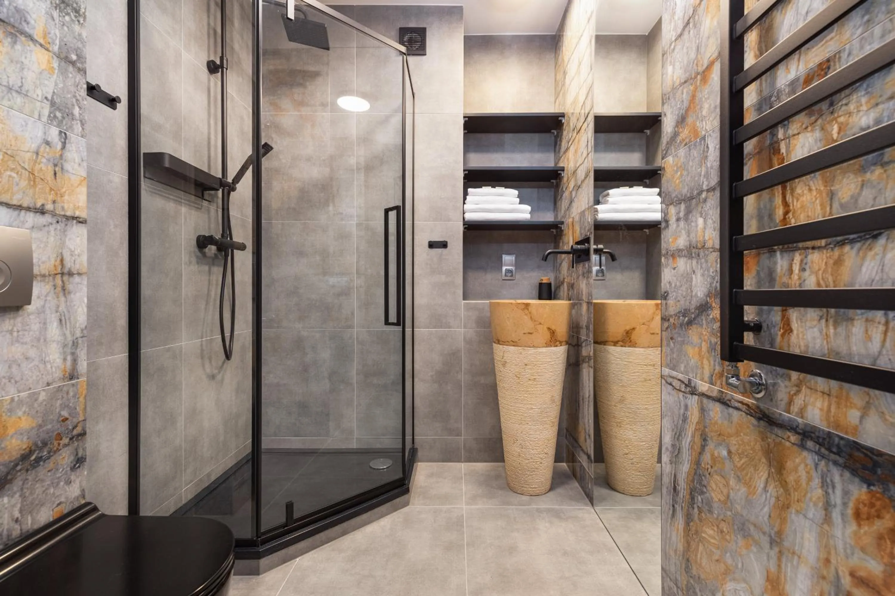 Bathroom in Seaside Apartamenty Dominikana I Sianożęty Basen&Jakuzzi&Parking