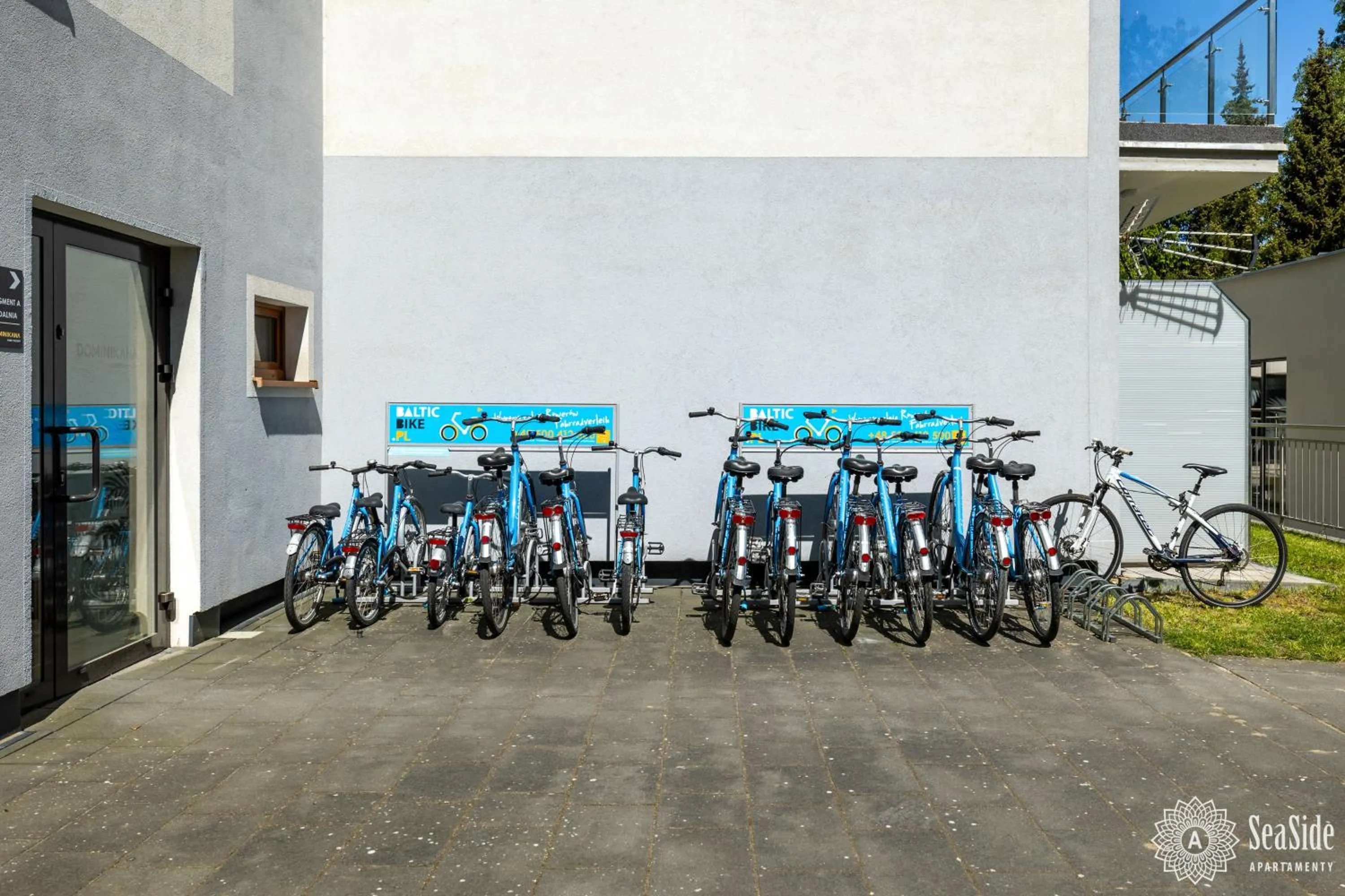 Cycling in Seaside Apartamenty Dominikana I Sianożęty Basen&Jakuzzi&Parking