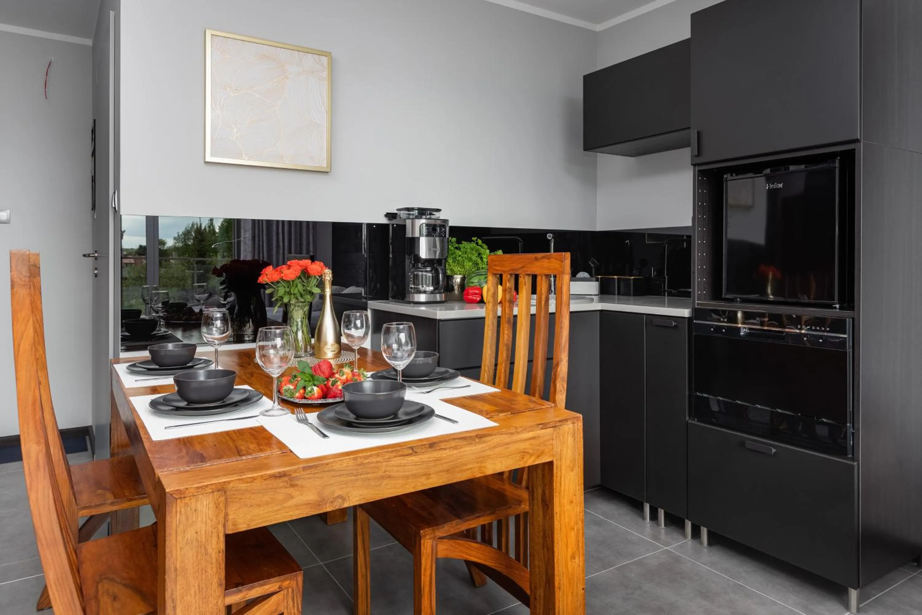Dining area in Seaside Apartamenty Dominikana I Sianożęty Basen&Jakuzzi&Parking