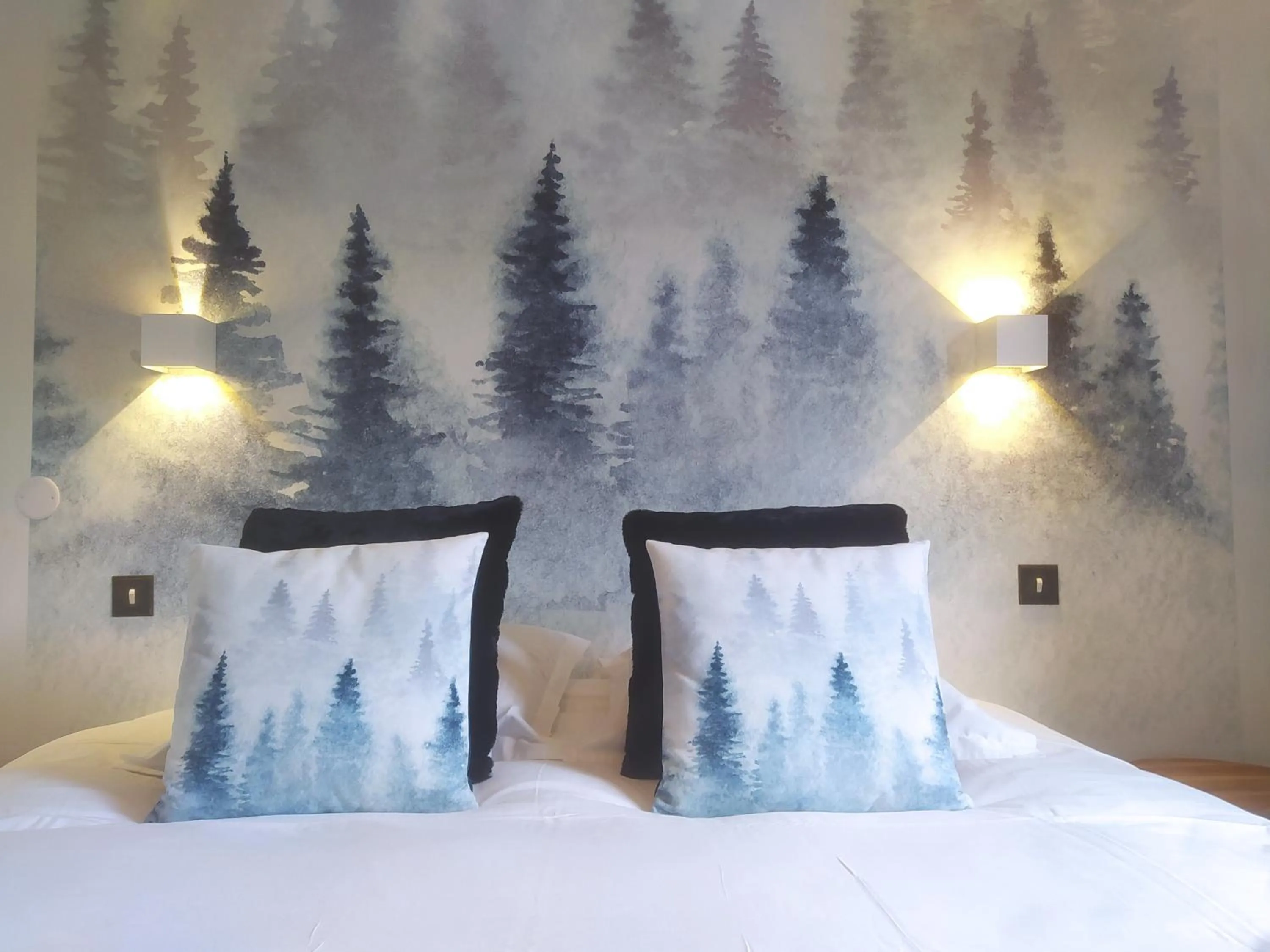 Bed in Chalet Appart'Hôtel l'Eau Vive