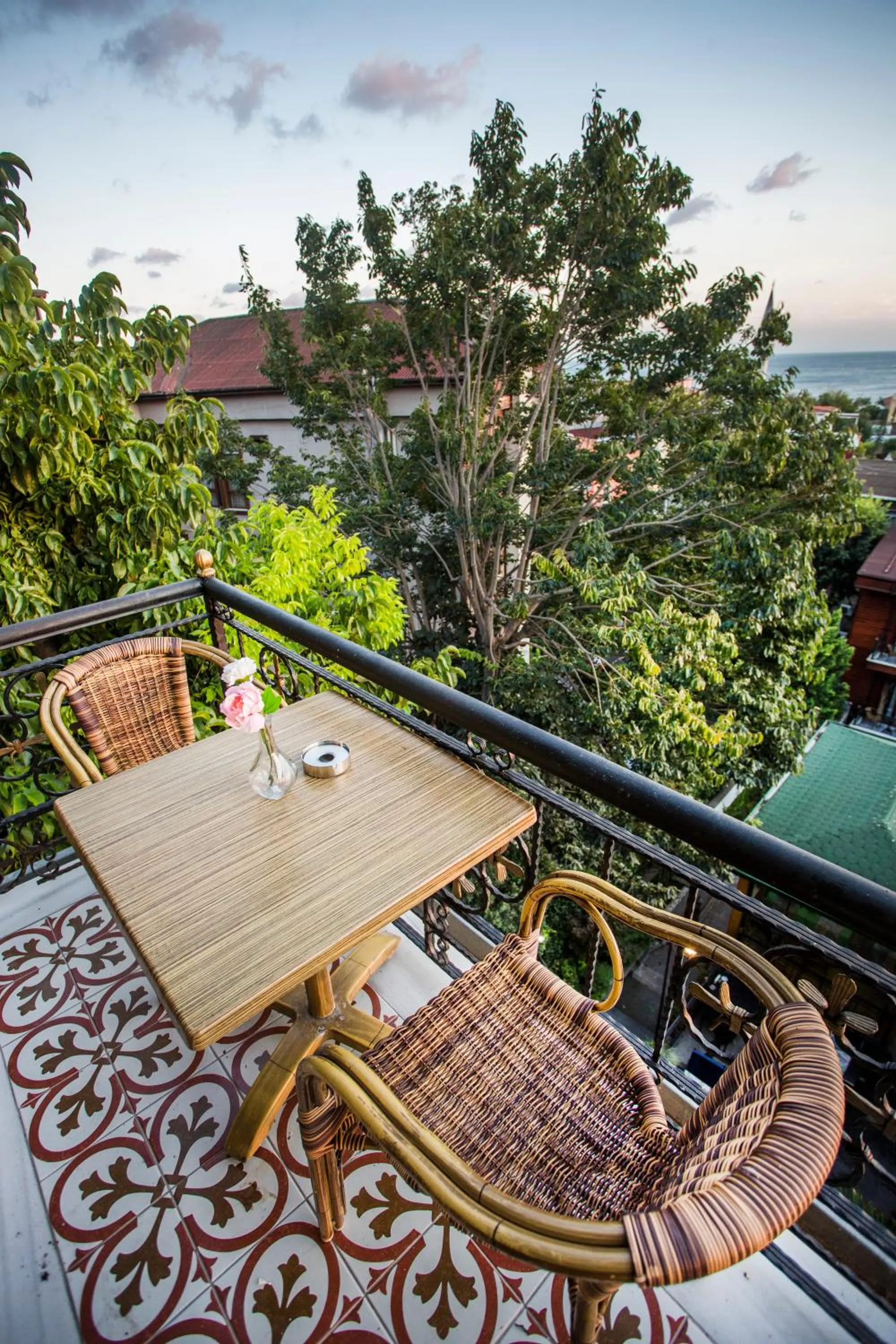 Balcony/Terrace in Garden House Hotel - Special Class