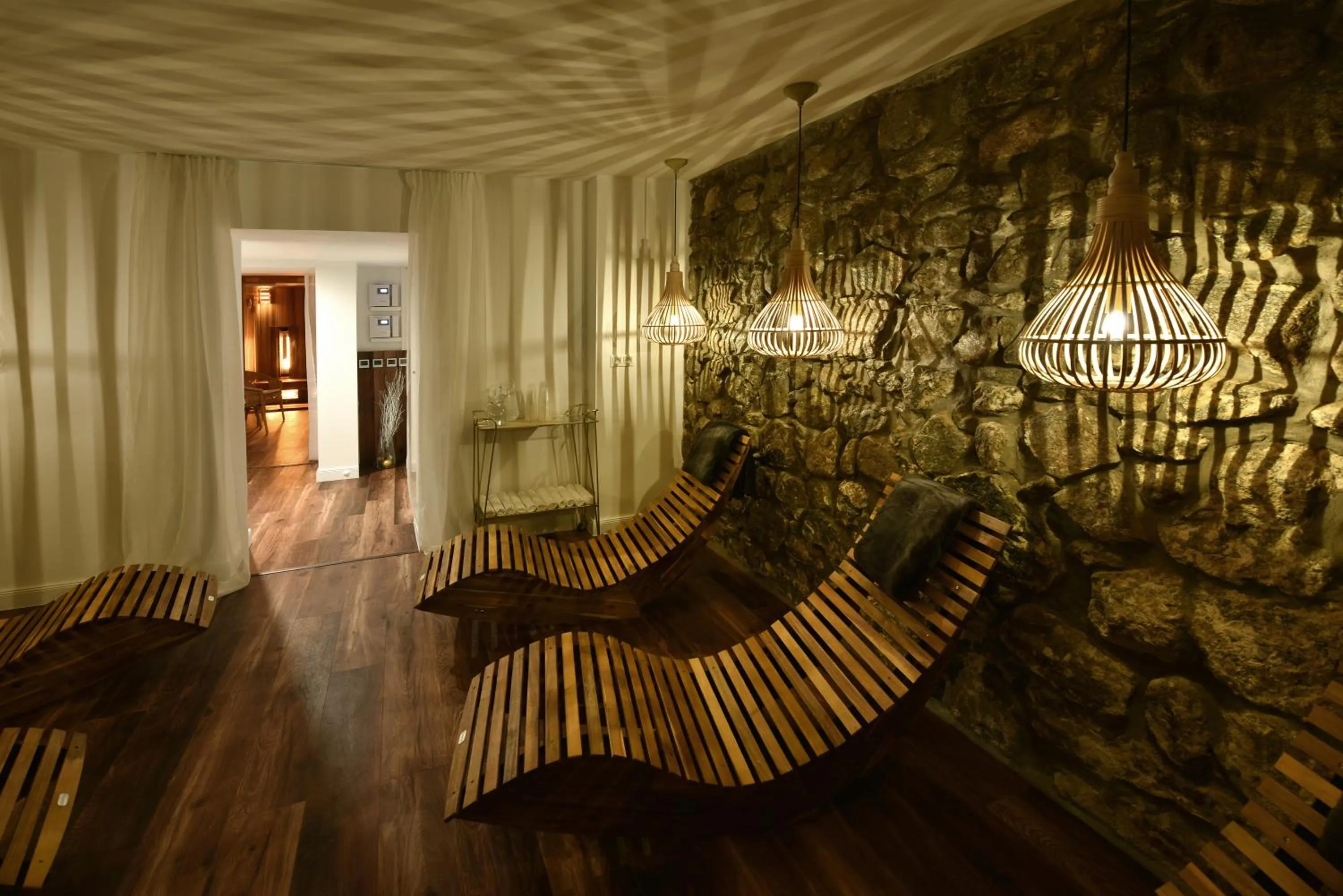 Spa and wellness centre/facilities in APLEND Hotel Lujza Major