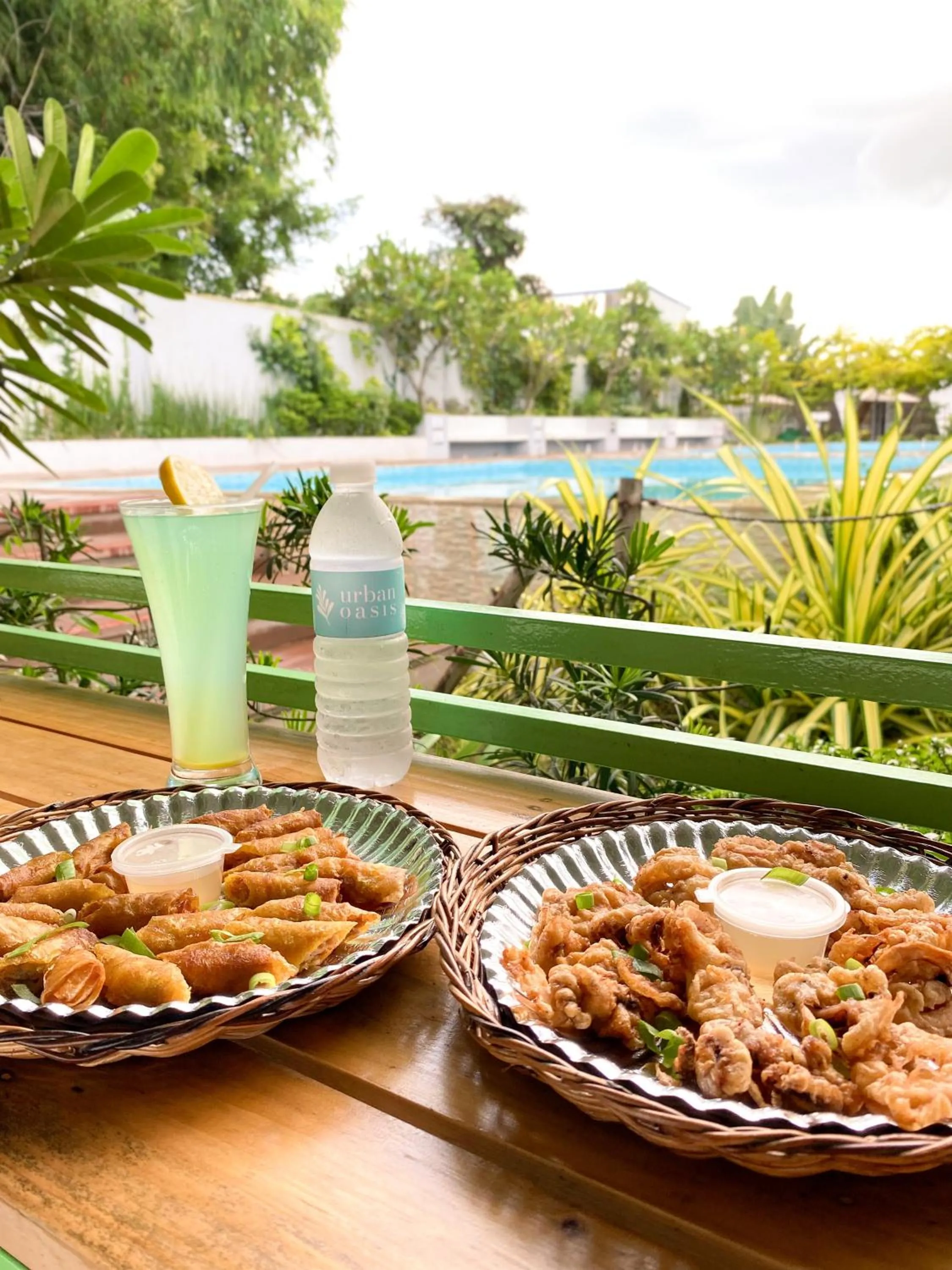 Food in Urban Oasis Resort, Tarlac