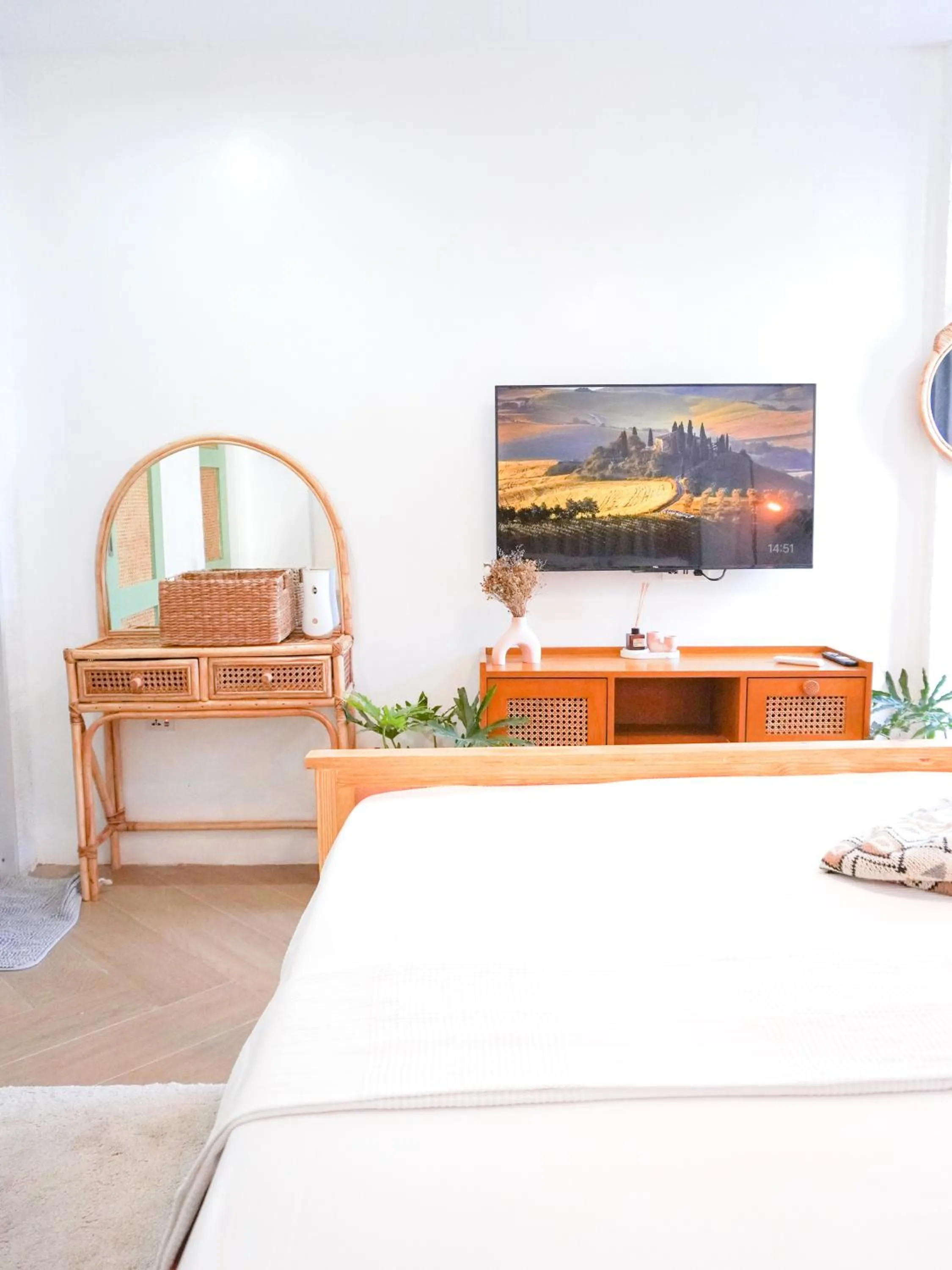 Decorative detail, Bed in Urban Oasis Resort, Tarlac