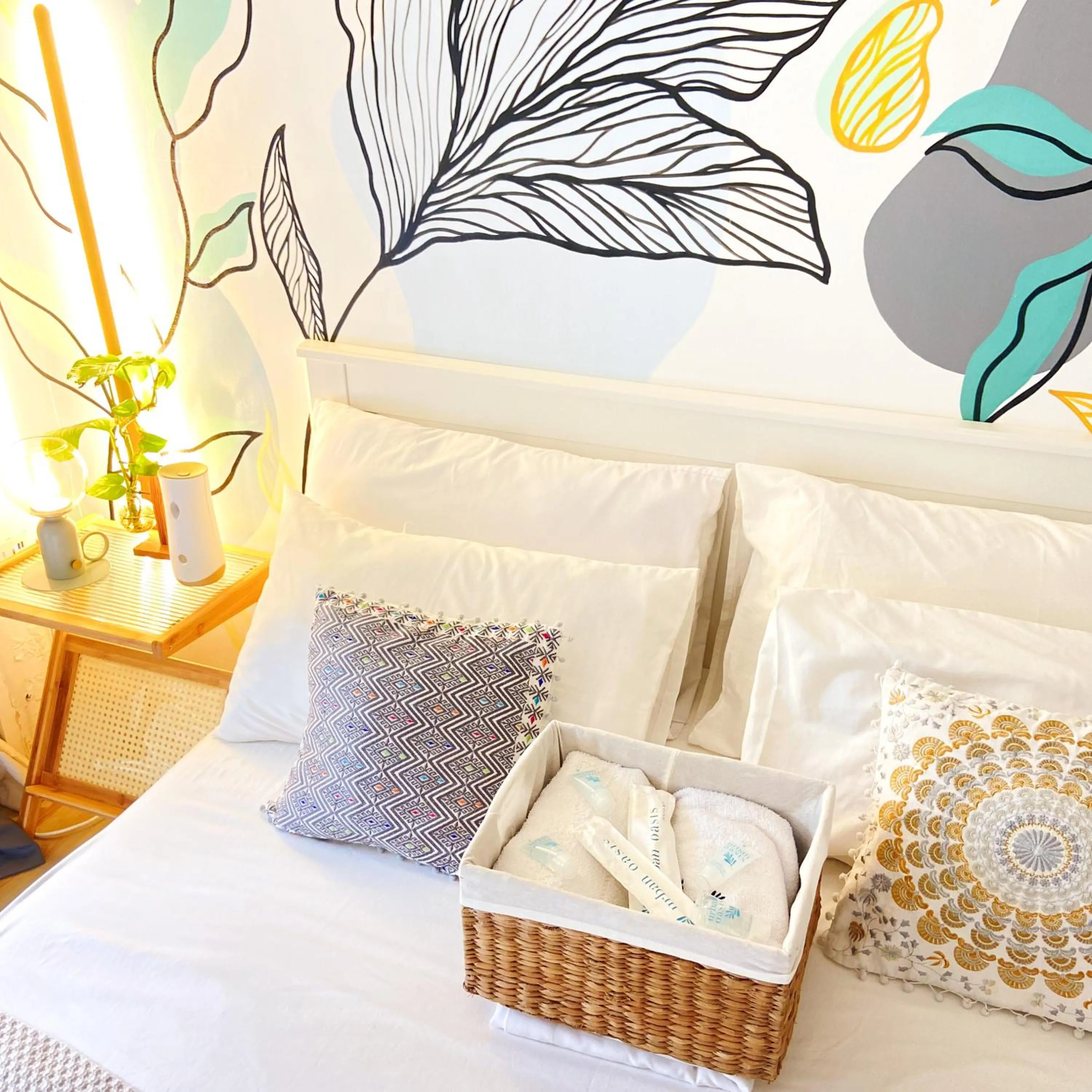 Bedroom, Bed in Urban Oasis Resort, Tarlac