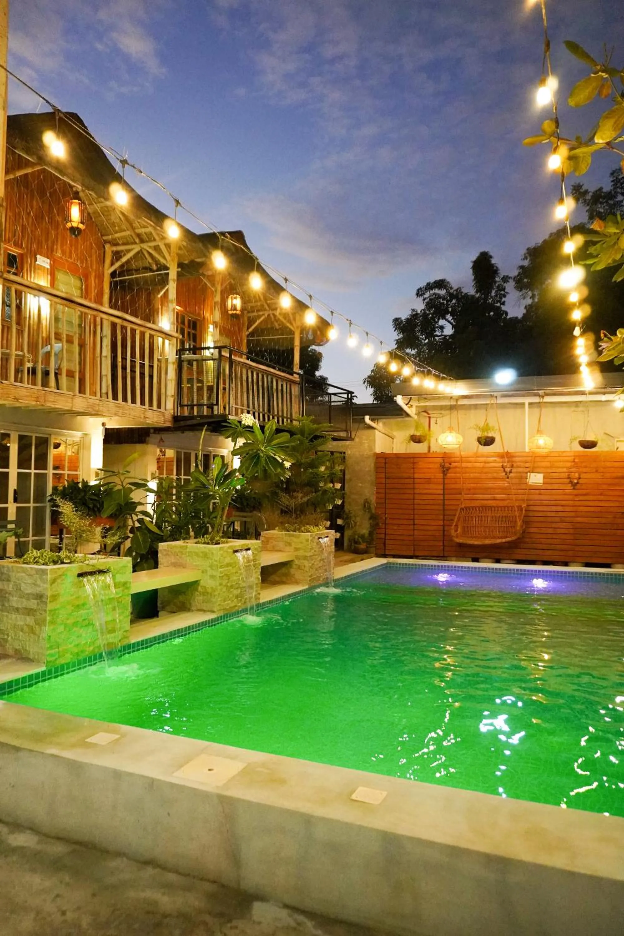 Pool view in Urban Oasis Resort, Tarlac