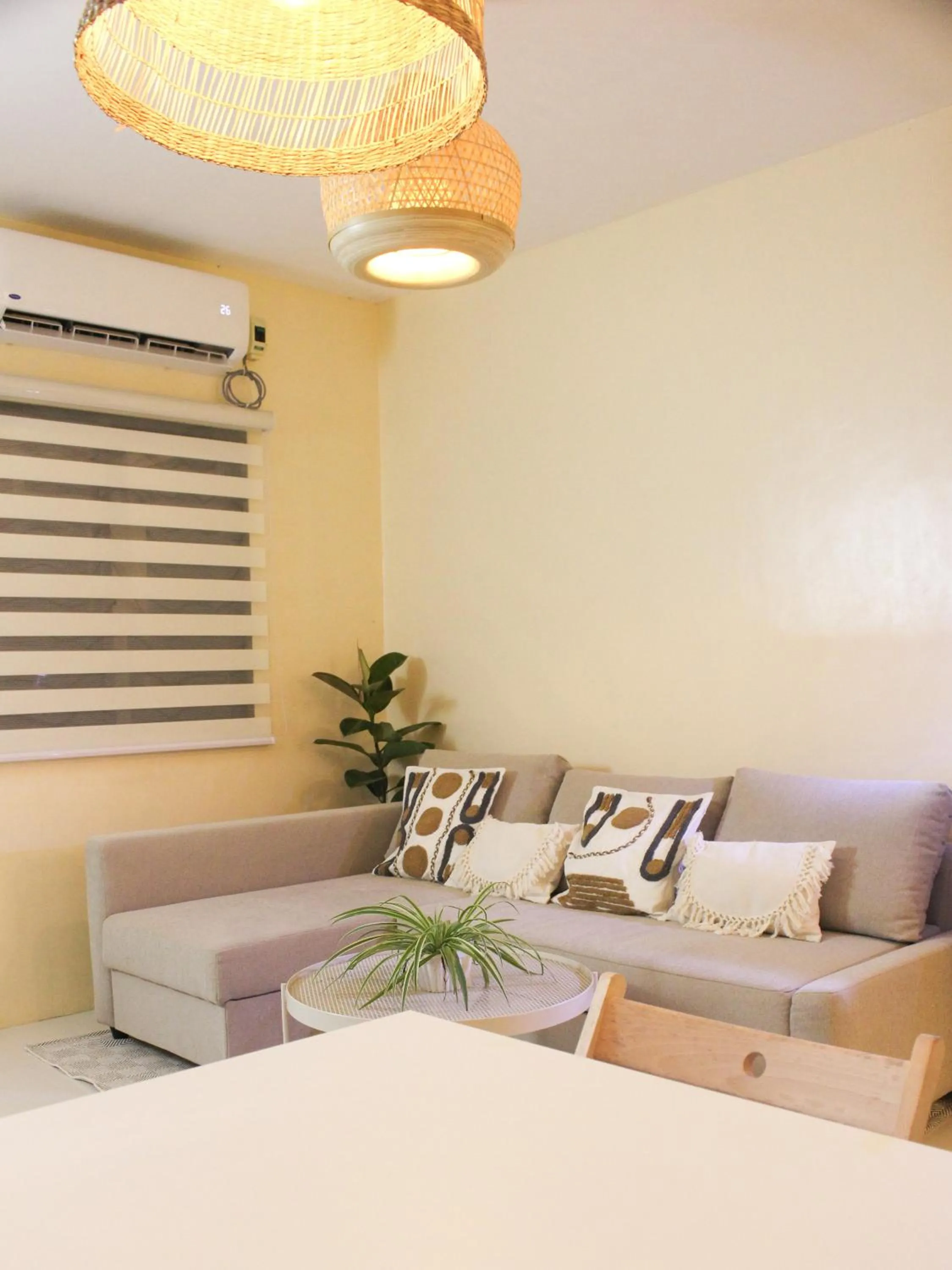 Living room, Bed in Urban Oasis Resort, Tarlac